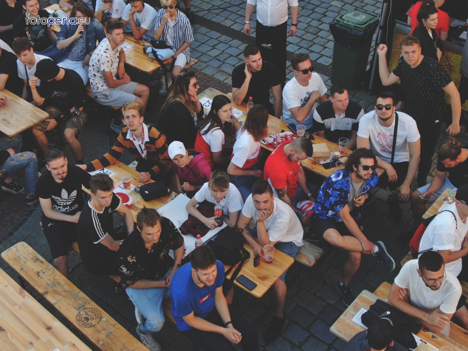 Zdjęcie w galerii na portalu naszraciborz.pl: Raciborskie strefy kibica wzorowe. O wynik nie pytajcie! [FOTO Z DRONA] wiadomości z regionu