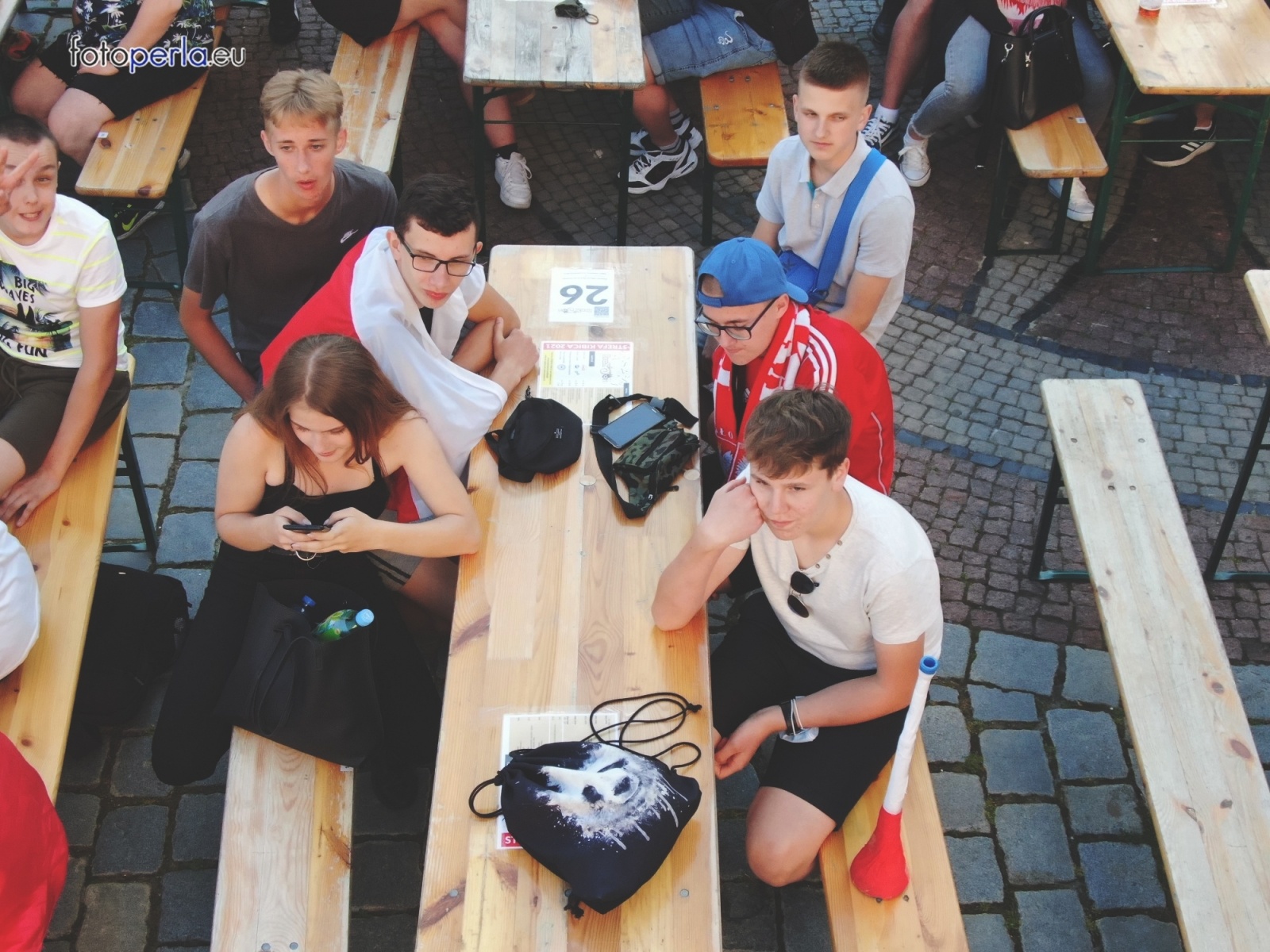 Zdjęcie w galerii na portalu naszraciborz.pl: Raciborskie strefy kibica wzorowe. O wynik nie pytajcie! [FOTO Z DRONA] wiadomości z regionu