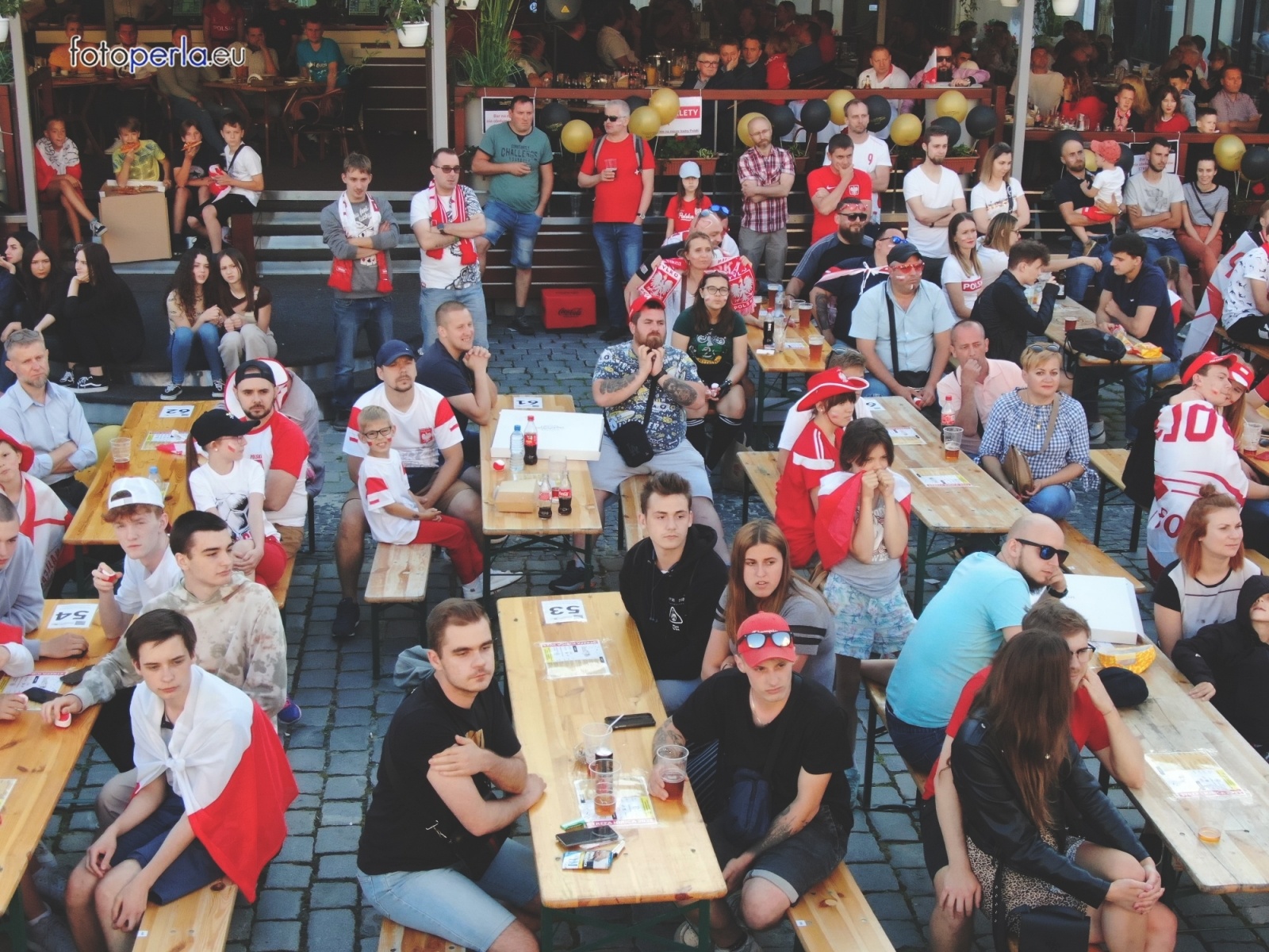 Zdjęcie w galerii na portalu naszraciborz.pl: Raciborskie strefy kibica wzorowe. O wynik nie pytajcie! [FOTO Z DRONA] wiadomości z regionu