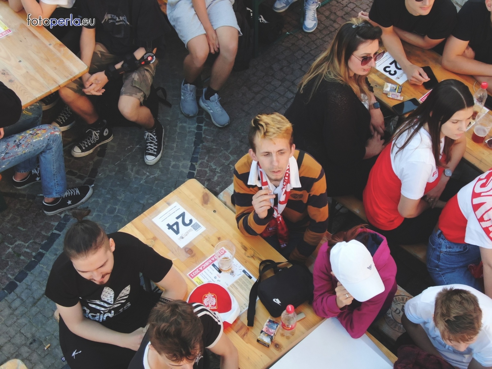 Zdjęcie w galerii na portalu naszraciborz.pl: Raciborskie strefy kibica wzorowe. O wynik nie pytajcie! [FOTO Z DRONA] wiadomości z regionu