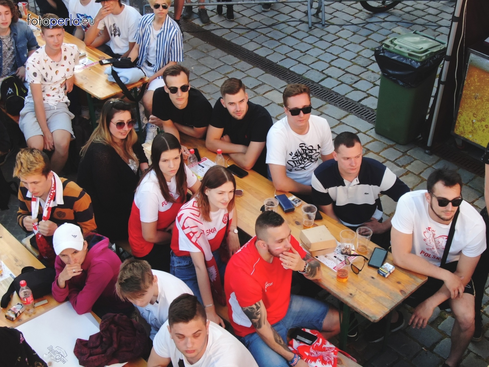 Zdjęcie w galerii na portalu naszraciborz.pl: Raciborskie strefy kibica wzorowe. O wynik nie pytajcie! [FOTO Z DRONA] wiadomości z regionu