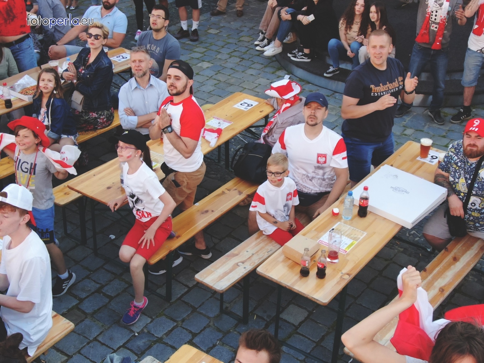 Zdjęcie w galerii na portalu naszraciborz.pl: Raciborskie strefy kibica wzorowe. O wynik nie pytajcie! [FOTO Z DRONA] wiadomości z regionu