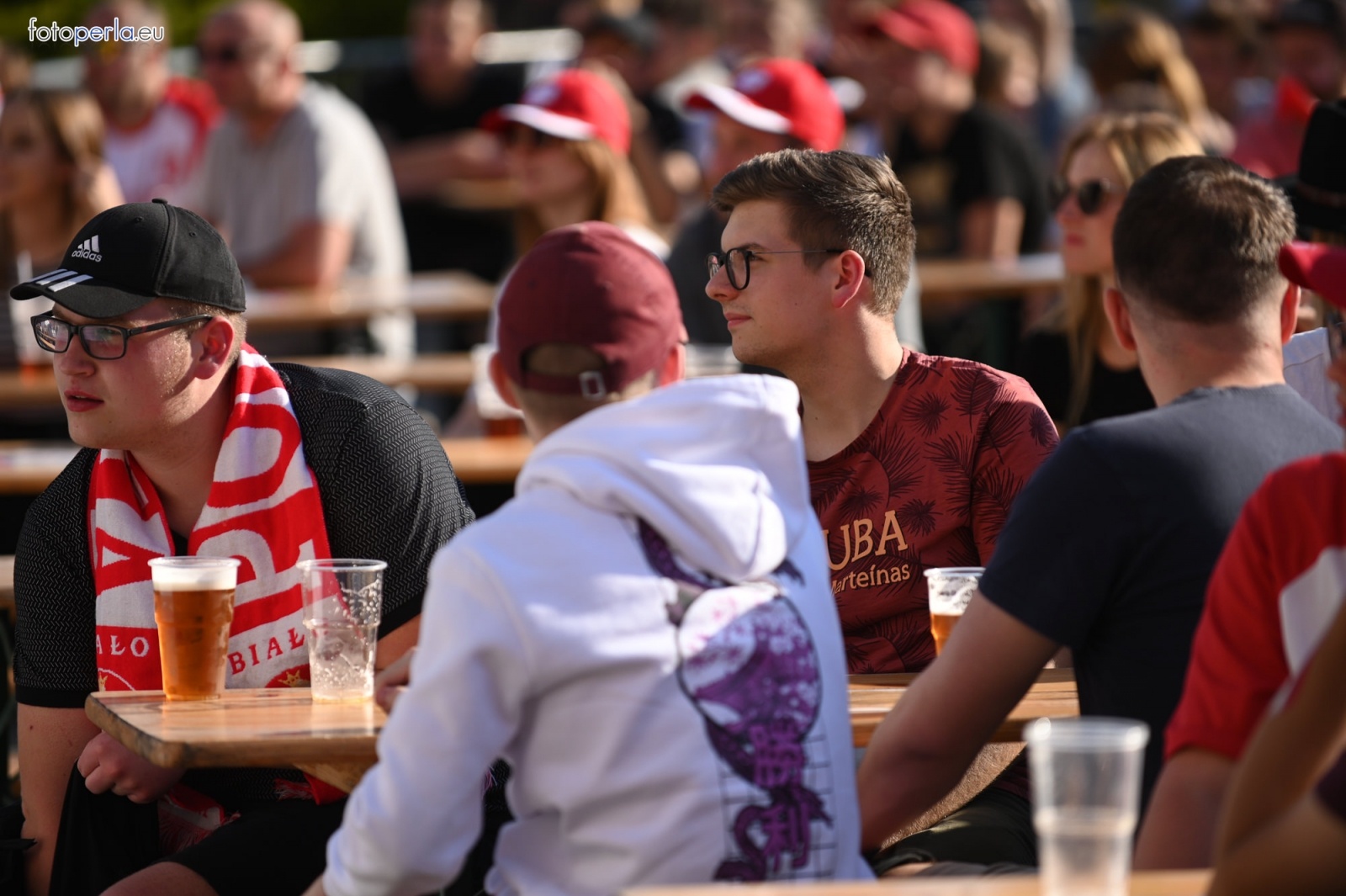 Zdjęcie w galerii na portalu naszraciborz.pl: Raciborskie strefy kibica wzorowe. O wynik nie pytajcie! [FOTO Z DRONA] wiadomości z regionu