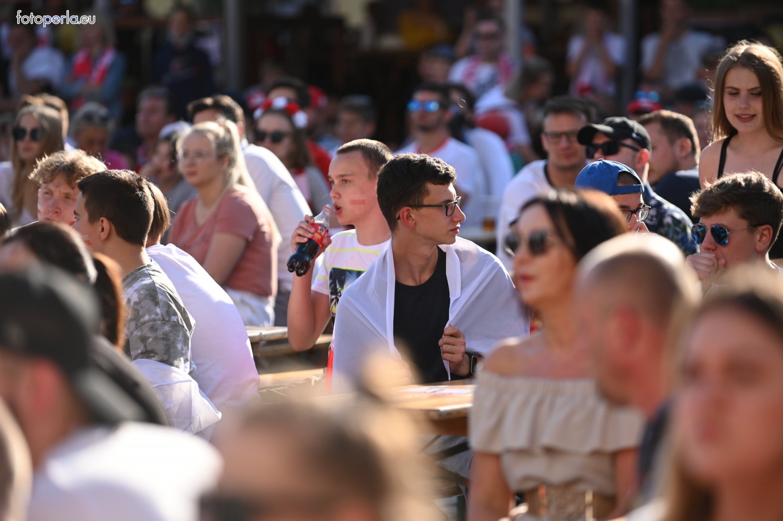 Zdjęcie w galerii na portalu naszraciborz.pl: Raciborskie strefy kibica wzorowe. O wynik nie pytajcie! [FOTO Z DRONA] wiadomości z regionu