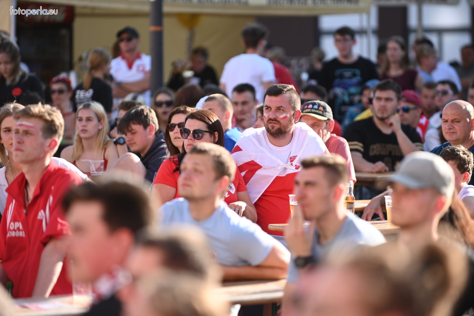 Zdjęcie w galerii na portalu naszraciborz.pl: Raciborskie strefy kibica wzorowe. O wynik nie pytajcie! [FOTO Z DRONA] wiadomości z regionu