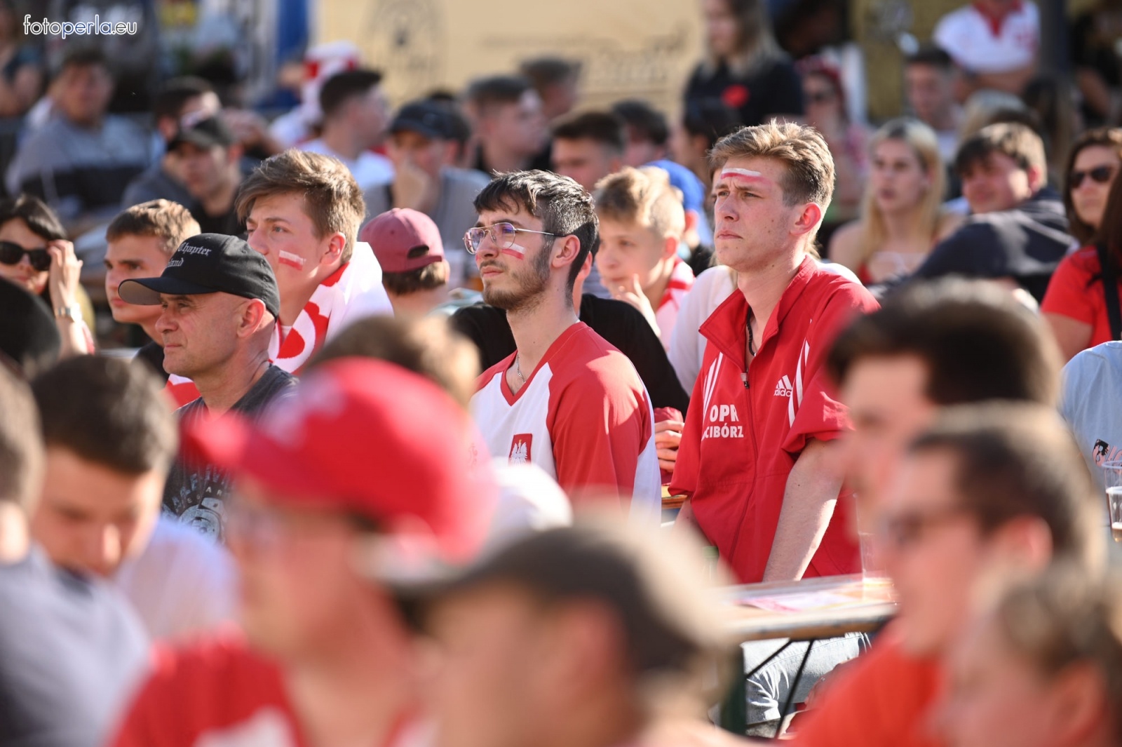 Zdjęcie w galerii na portalu naszraciborz.pl: Raciborskie strefy kibica wzorowe. O wynik nie pytajcie! [FOTO Z DRONA] wiadomości z regionu