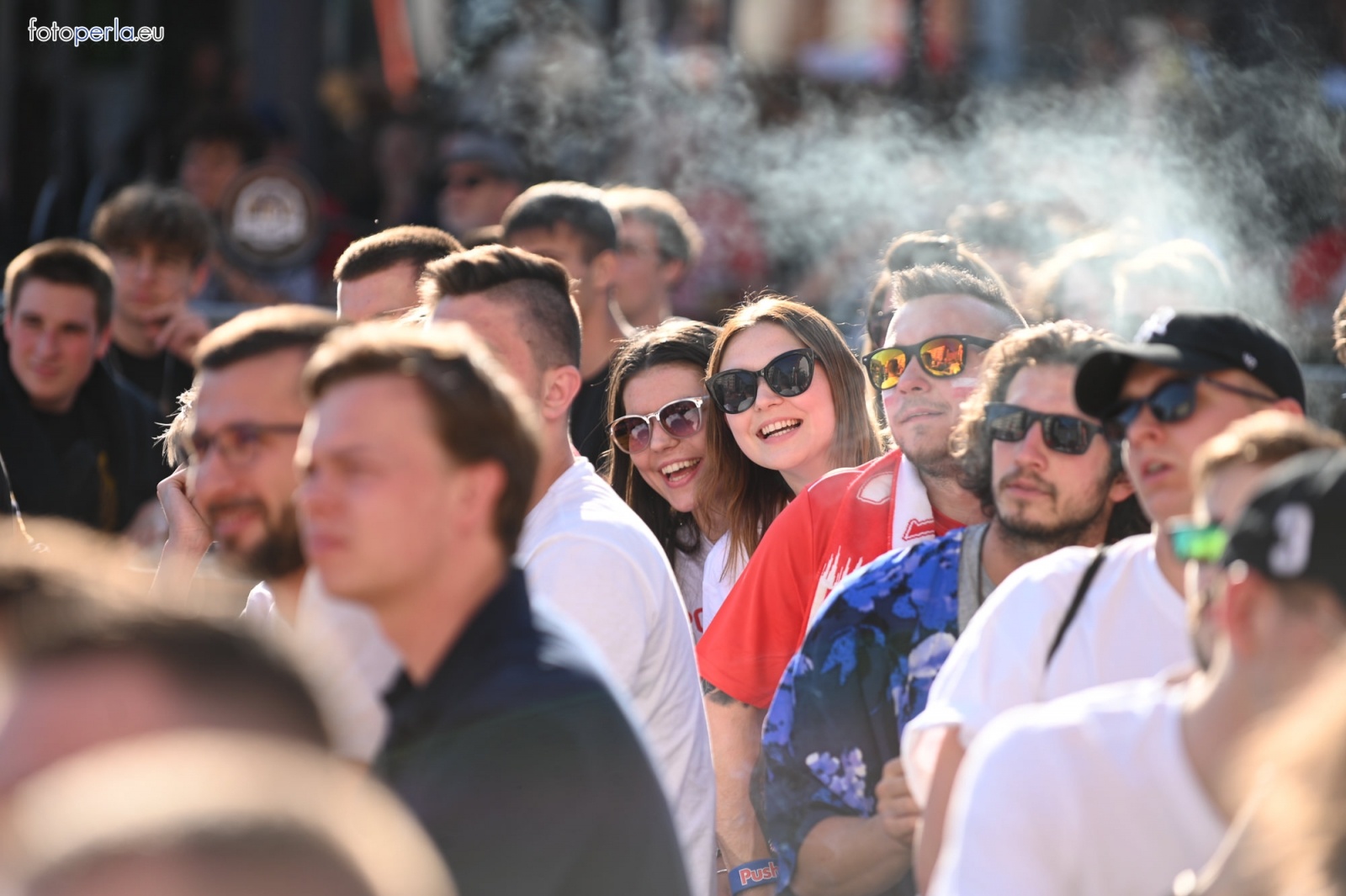 Zdjęcie w galerii na portalu naszraciborz.pl: Raciborskie strefy kibica wzorowe. O wynik nie pytajcie! [FOTO Z DRONA] wiadomości z regionu