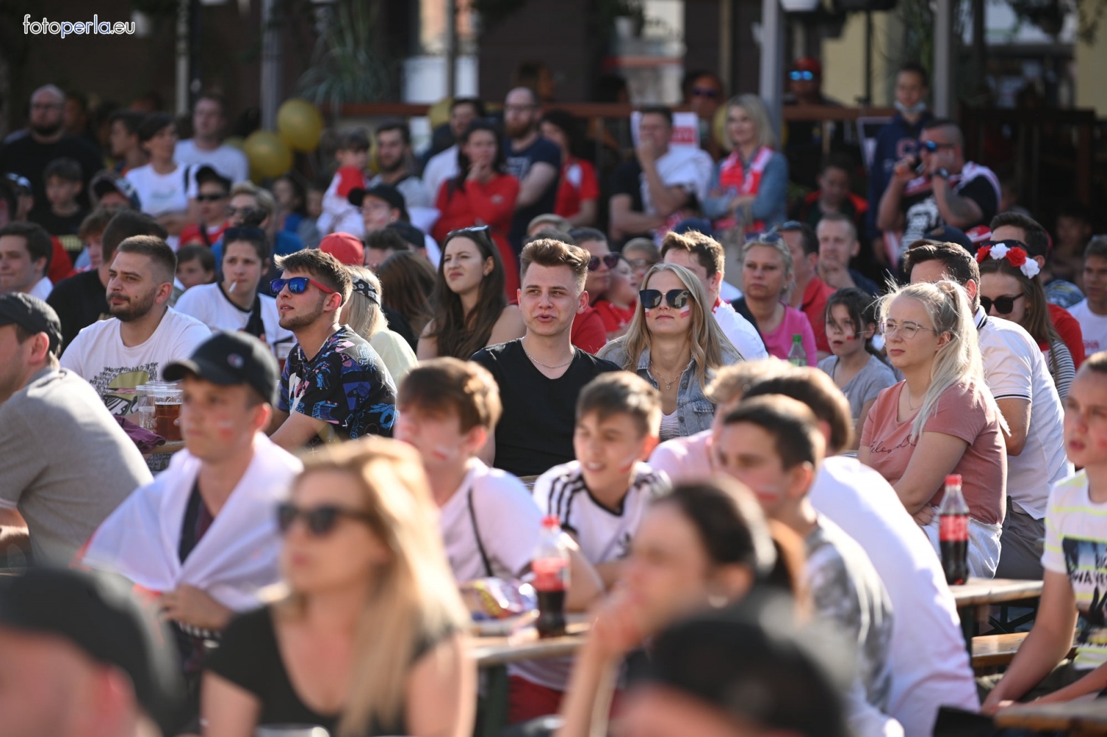 Zdjęcie w galerii na portalu naszraciborz.pl: Raciborskie strefy kibica wzorowe. O wynik nie pytajcie! [FOTO Z DRONA] wiadomości z regionu