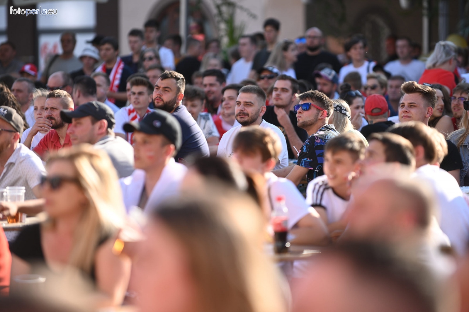 Zdjęcie w galerii na portalu naszraciborz.pl: Raciborskie strefy kibica wzorowe. O wynik nie pytajcie! [FOTO Z DRONA] wiadomości z regionu