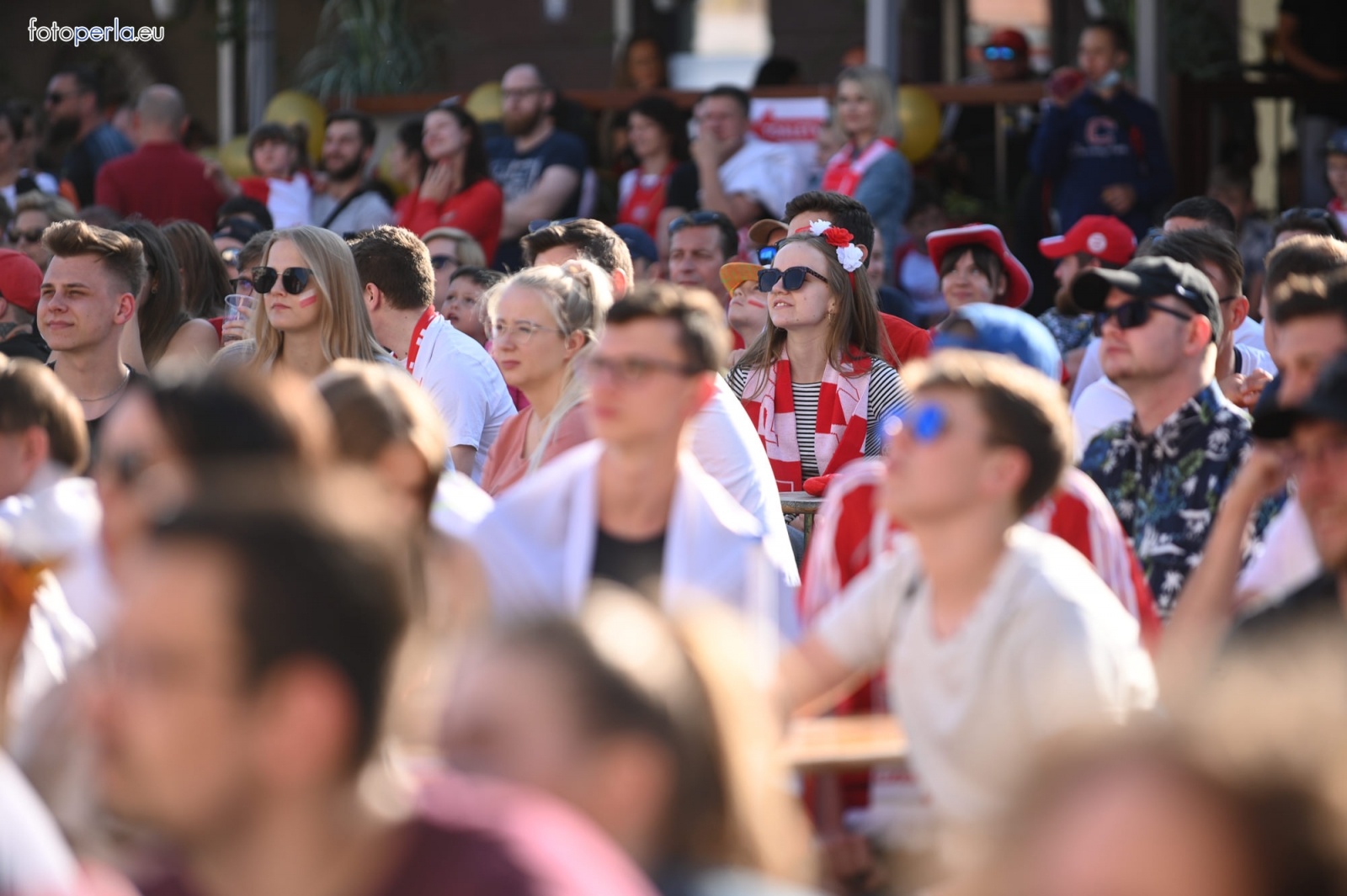 Zdjęcie w galerii na portalu naszraciborz.pl: Raciborskie strefy kibica wzorowe. O wynik nie pytajcie! [FOTO Z DRONA] wiadomości z regionu