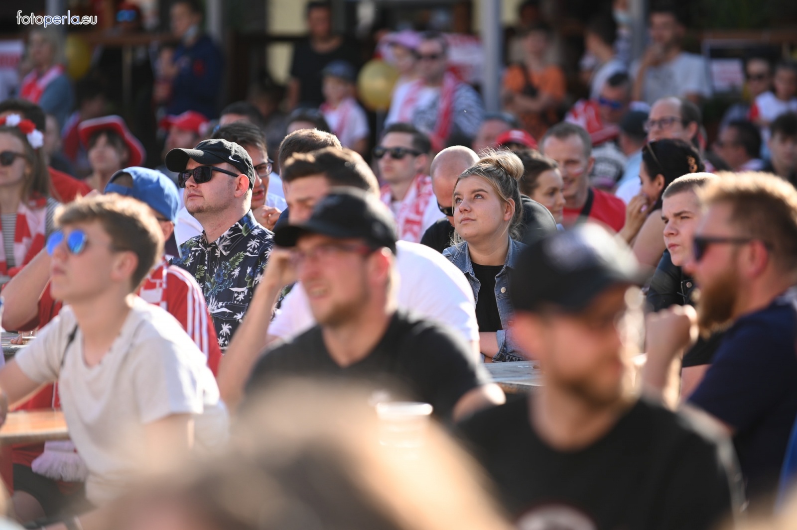 Zdjęcie w galerii na portalu naszraciborz.pl: Raciborskie strefy kibica wzorowe. O wynik nie pytajcie! [FOTO Z DRONA] wiadomości z regionu