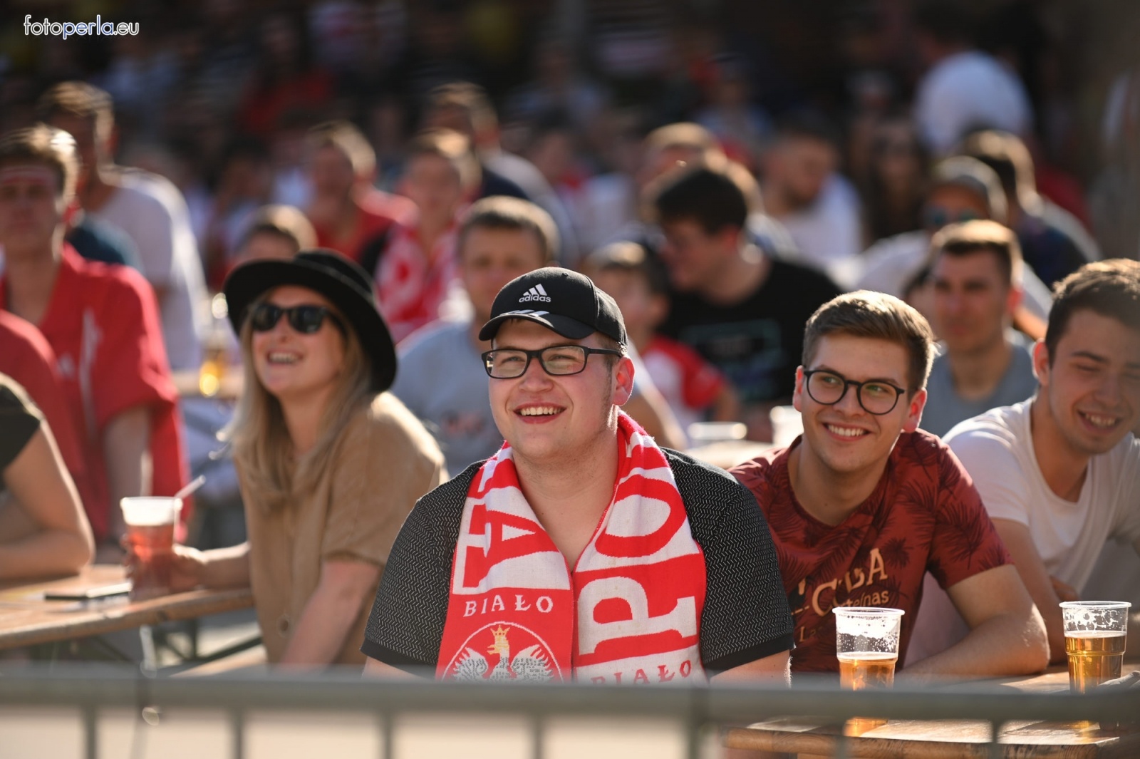 Zdjęcie w galerii na portalu naszraciborz.pl: Raciborskie strefy kibica wzorowe. O wynik nie pytajcie! [FOTO Z DRONA] wiadomości z regionu