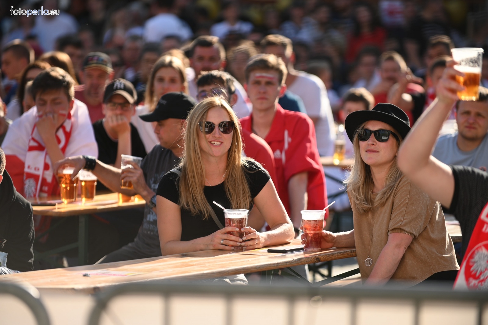 Zdjęcie w galerii na portalu naszraciborz.pl: Raciborskie strefy kibica wzorowe. O wynik nie pytajcie! [FOTO Z DRONA] wiadomości z regionu