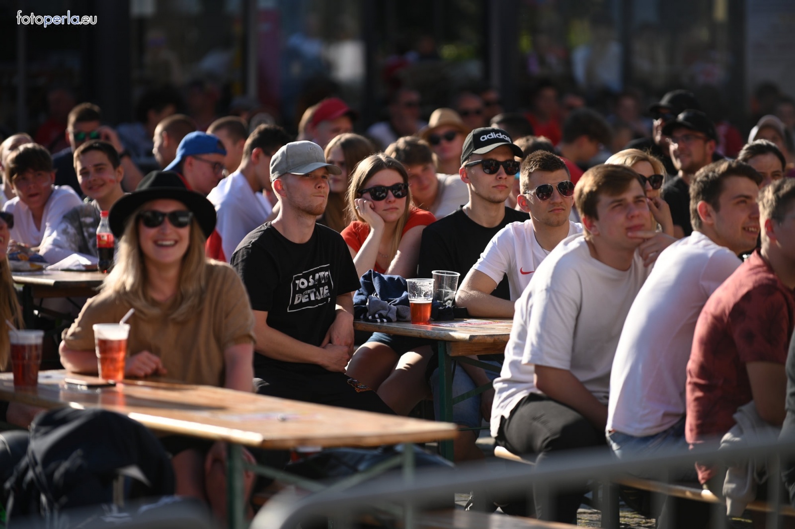 Zdjęcie w galerii na portalu naszraciborz.pl: Raciborskie strefy kibica wzorowe. O wynik nie pytajcie! [FOTO Z DRONA] wiadomości z regionu