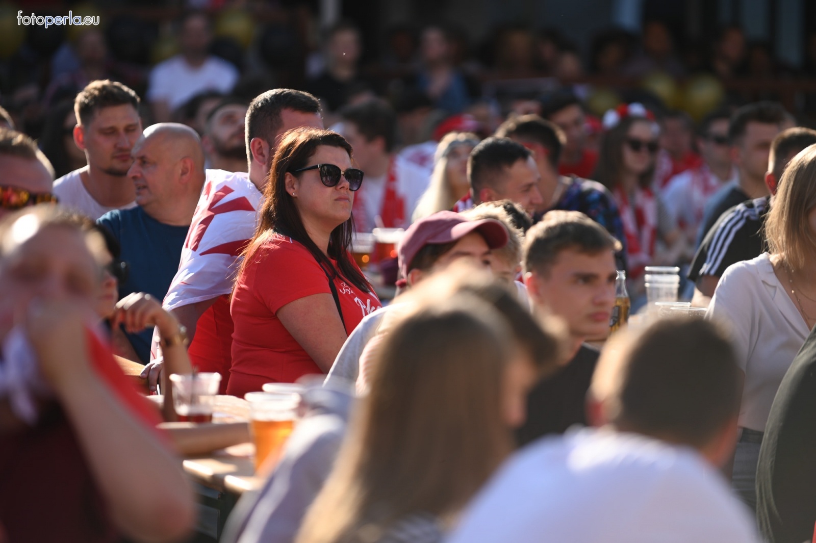 Zdjęcie w galerii na portalu naszraciborz.pl: Raciborskie strefy kibica wzorowe. O wynik nie pytajcie! [FOTO Z DRONA] wiadomości z regionu