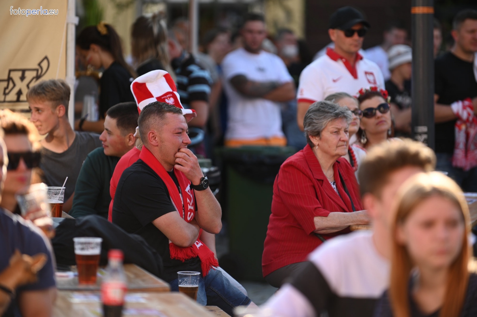 Zdjęcie w galerii na portalu naszraciborz.pl: Raciborskie strefy kibica wzorowe. O wynik nie pytajcie! [FOTO Z DRONA] wiadomości z regionu