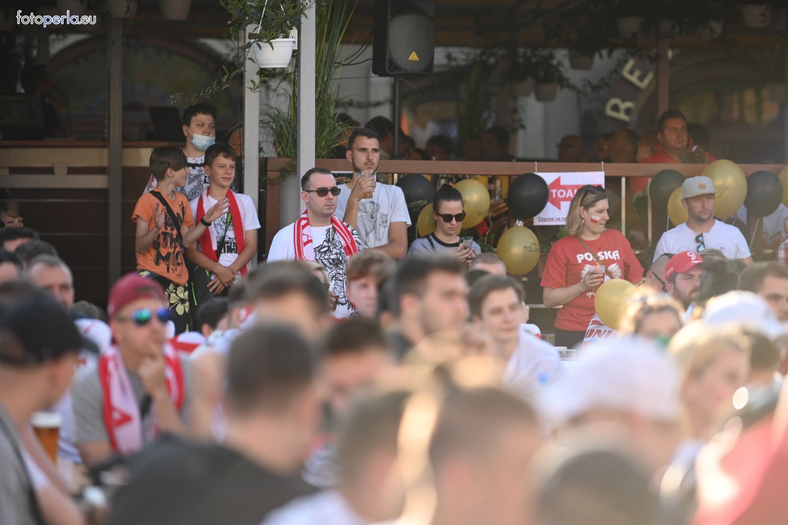 Zdjęcie w galerii na portalu naszraciborz.pl: Raciborskie strefy kibica wzorowe. O wynik nie pytajcie! [FOTO Z DRONA] wiadomości z regionu