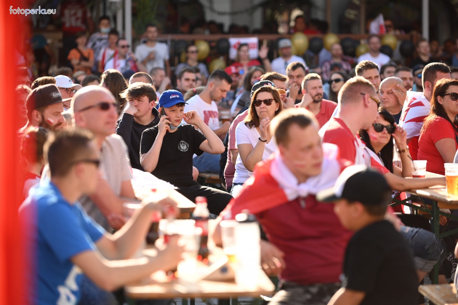 Zdjęcie w galerii na portalu naszraciborz.pl: Raciborskie strefy kibica wzorowe. O wynik nie pytajcie! [FOTO Z DRONA] wiadomości z regionu