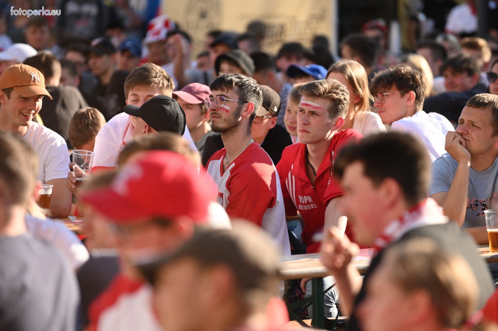 Zdjęcie w galerii na portalu naszraciborz.pl: Raciborskie strefy kibica wzorowe. O wynik nie pytajcie! [FOTO Z DRONA] wiadomości z regionu