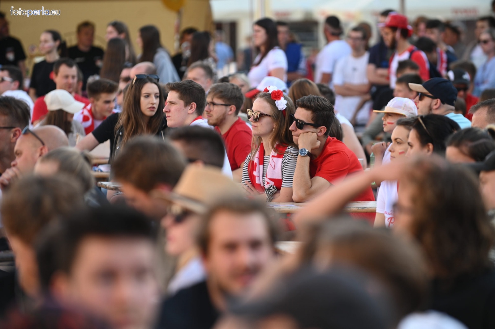 Zdjęcie w galerii na portalu naszraciborz.pl: Raciborskie strefy kibica wzorowe. O wynik nie pytajcie! [FOTO Z DRONA] wiadomości z regionu
