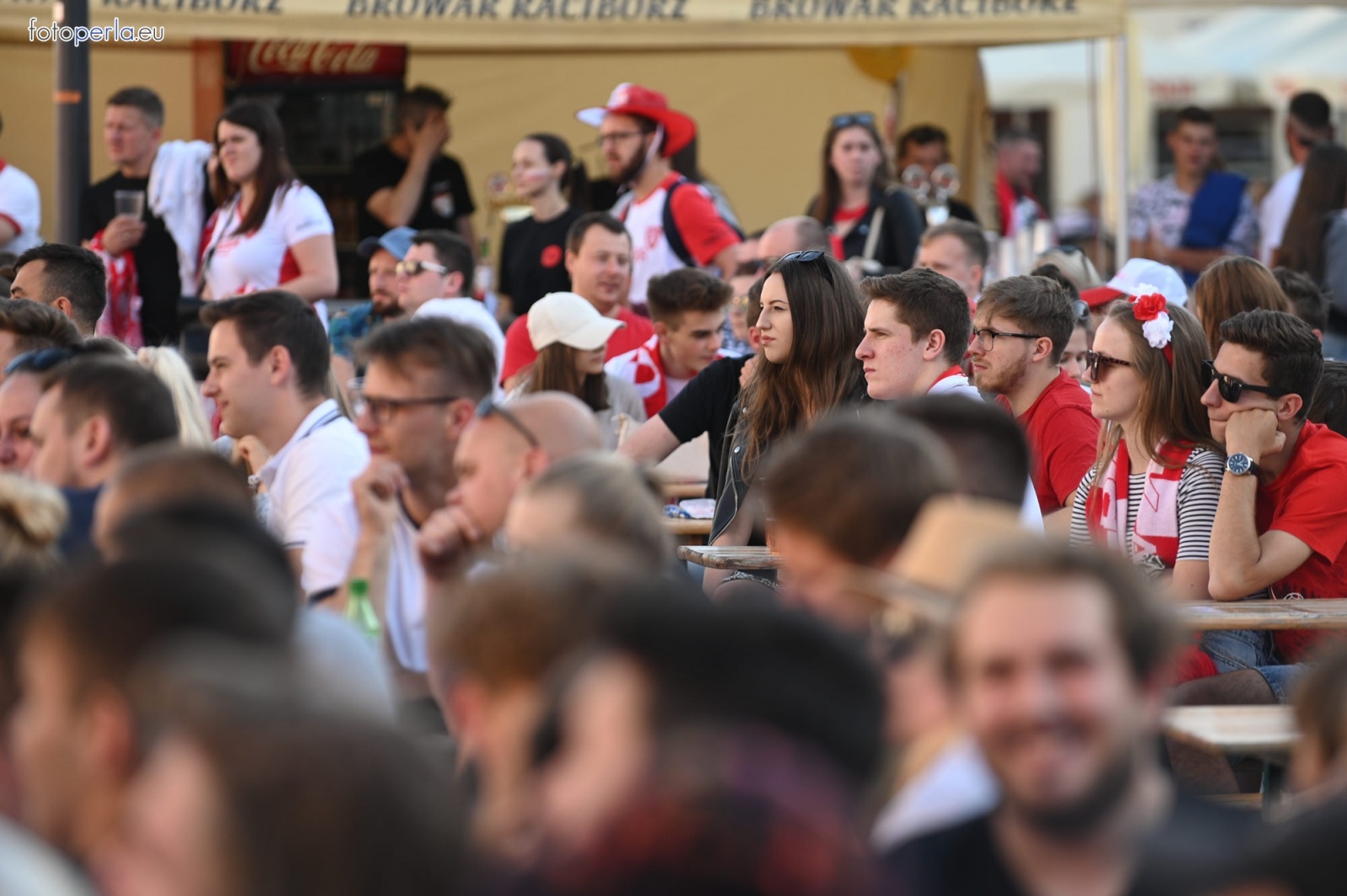 Zdjęcie w galerii na portalu naszraciborz.pl: Raciborskie strefy kibica wzorowe. O wynik nie pytajcie! [FOTO Z DRONA] wiadomości z regionu