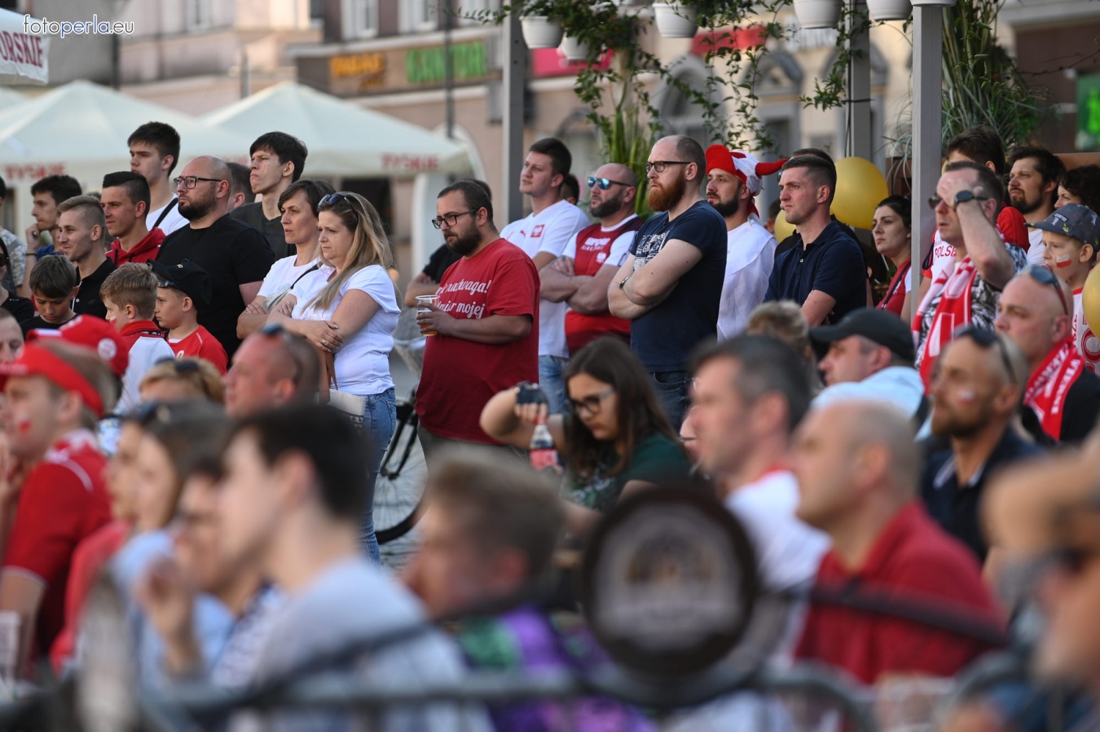 Zdjęcie w galerii na portalu naszraciborz.pl: Raciborskie strefy kibica wzorowe. O wynik nie pytajcie! [FOTO Z DRONA] wiadomości z regionu