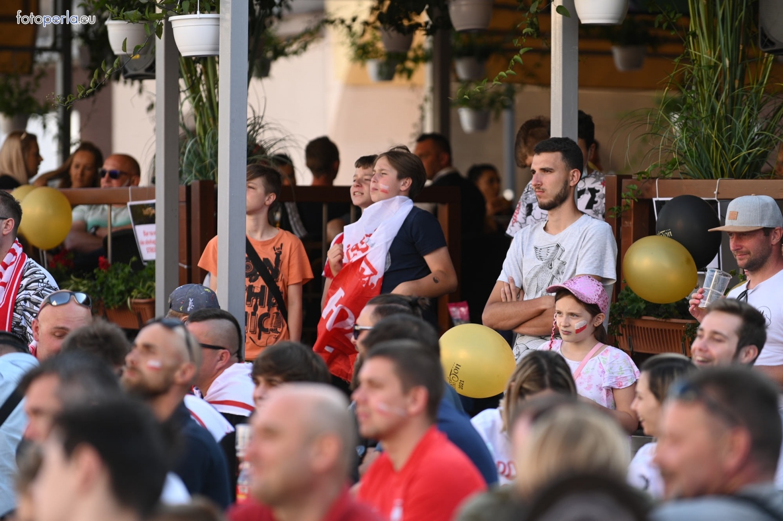 Zdjęcie w galerii na portalu naszraciborz.pl: Raciborskie strefy kibica wzorowe. O wynik nie pytajcie! [FOTO Z DRONA] wiadomości z regionu