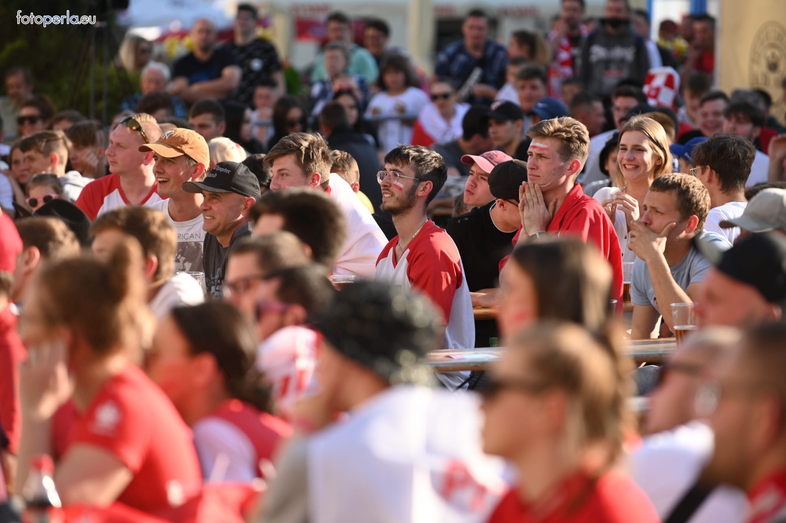 Zdjęcie w galerii na portalu naszraciborz.pl: Raciborskie strefy kibica wzorowe. O wynik nie pytajcie! [FOTO Z DRONA] wiadomości z regionu