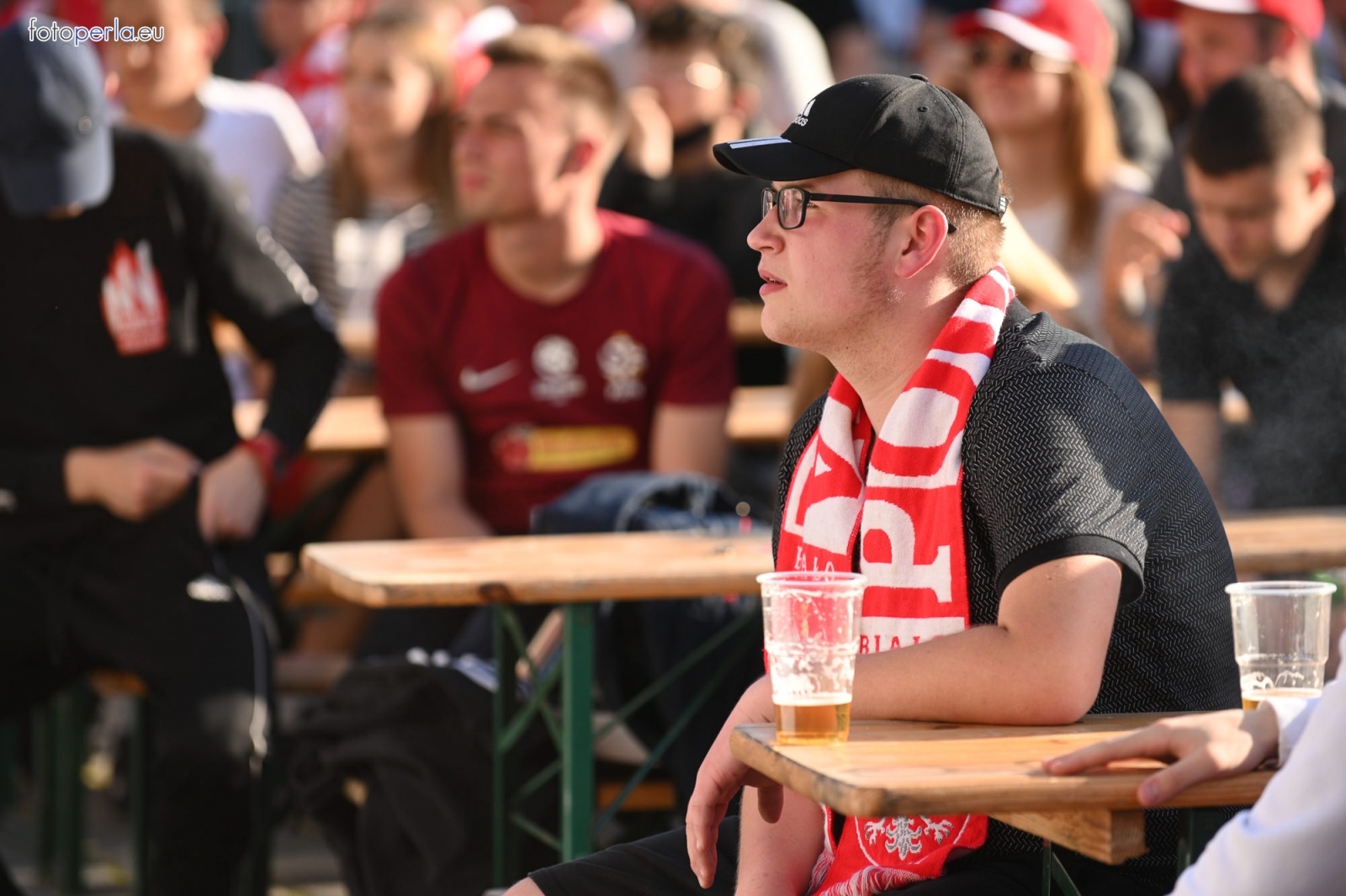 Zdjęcie w galerii na portalu naszraciborz.pl: Raciborskie strefy kibica wzorowe. O wynik nie pytajcie! [FOTO Z DRONA] wiadomości z regionu