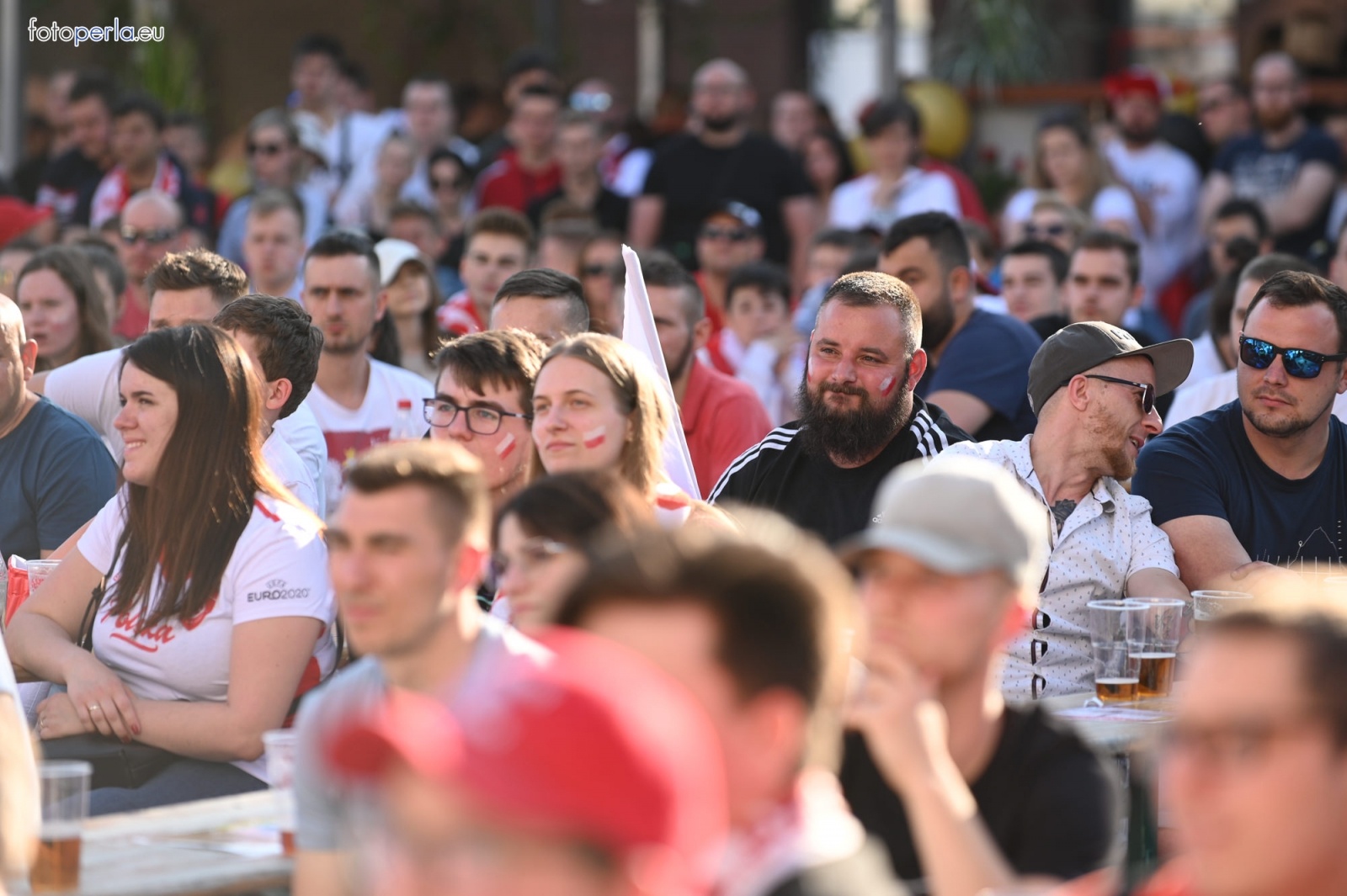 Zdjęcie w galerii na portalu naszraciborz.pl: Raciborskie strefy kibica wzorowe. O wynik nie pytajcie! [FOTO Z DRONA] wiadomości z regionu