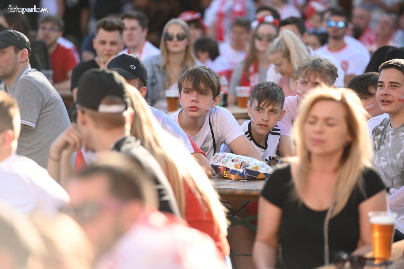 Zdjęcie w galerii na portalu naszraciborz.pl: Raciborskie strefy kibica wzorowe. O wynik nie pytajcie! [FOTO Z DRONA] wiadomości z regionu