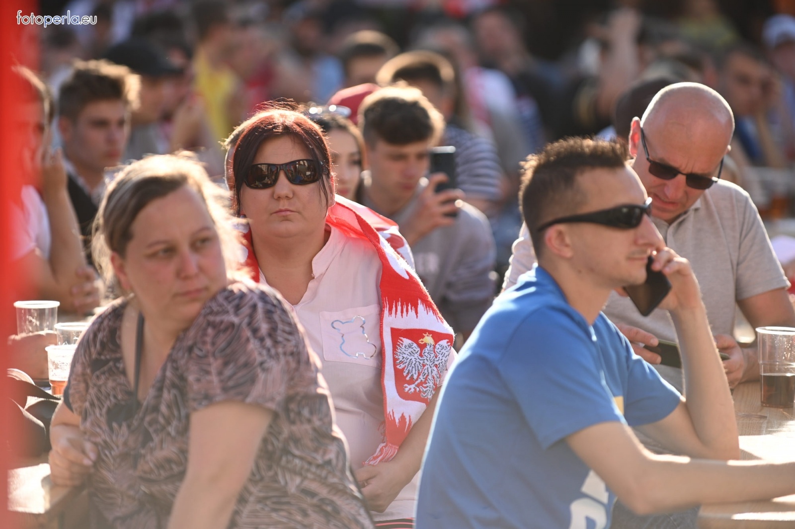 Zdjęcie w galerii na portalu naszraciborz.pl: Raciborskie strefy kibica wzorowe. O wynik nie pytajcie! [FOTO Z DRONA] wiadomości z regionu
