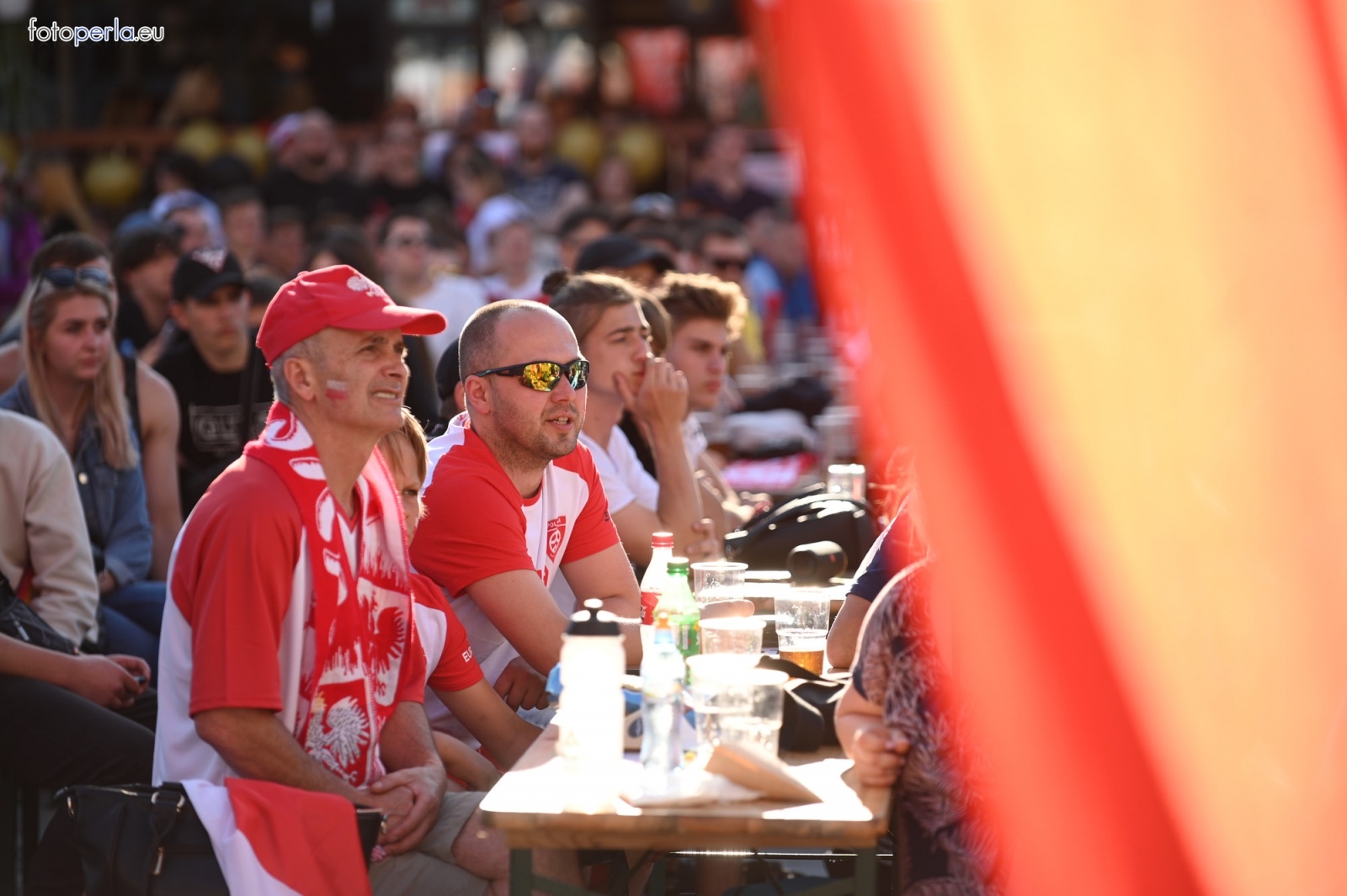 Zdjęcie w galerii na portalu naszraciborz.pl: Raciborskie strefy kibica wzorowe. O wynik nie pytajcie! [FOTO Z DRONA] wiadomości z regionu