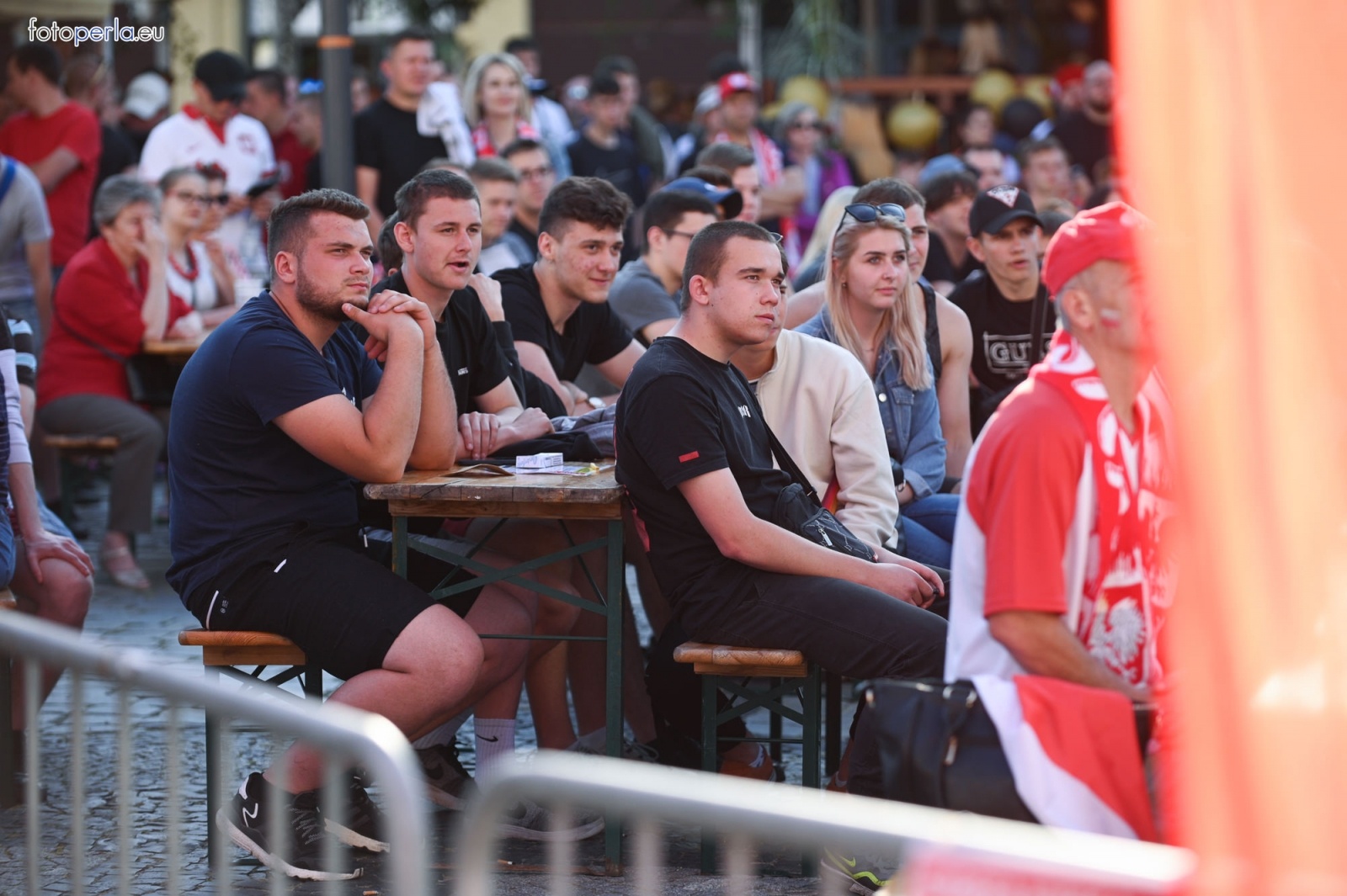 Zdjęcie w galerii na portalu naszraciborz.pl: Raciborskie strefy kibica wzorowe. O wynik nie pytajcie! [FOTO Z DRONA] wiadomości z regionu