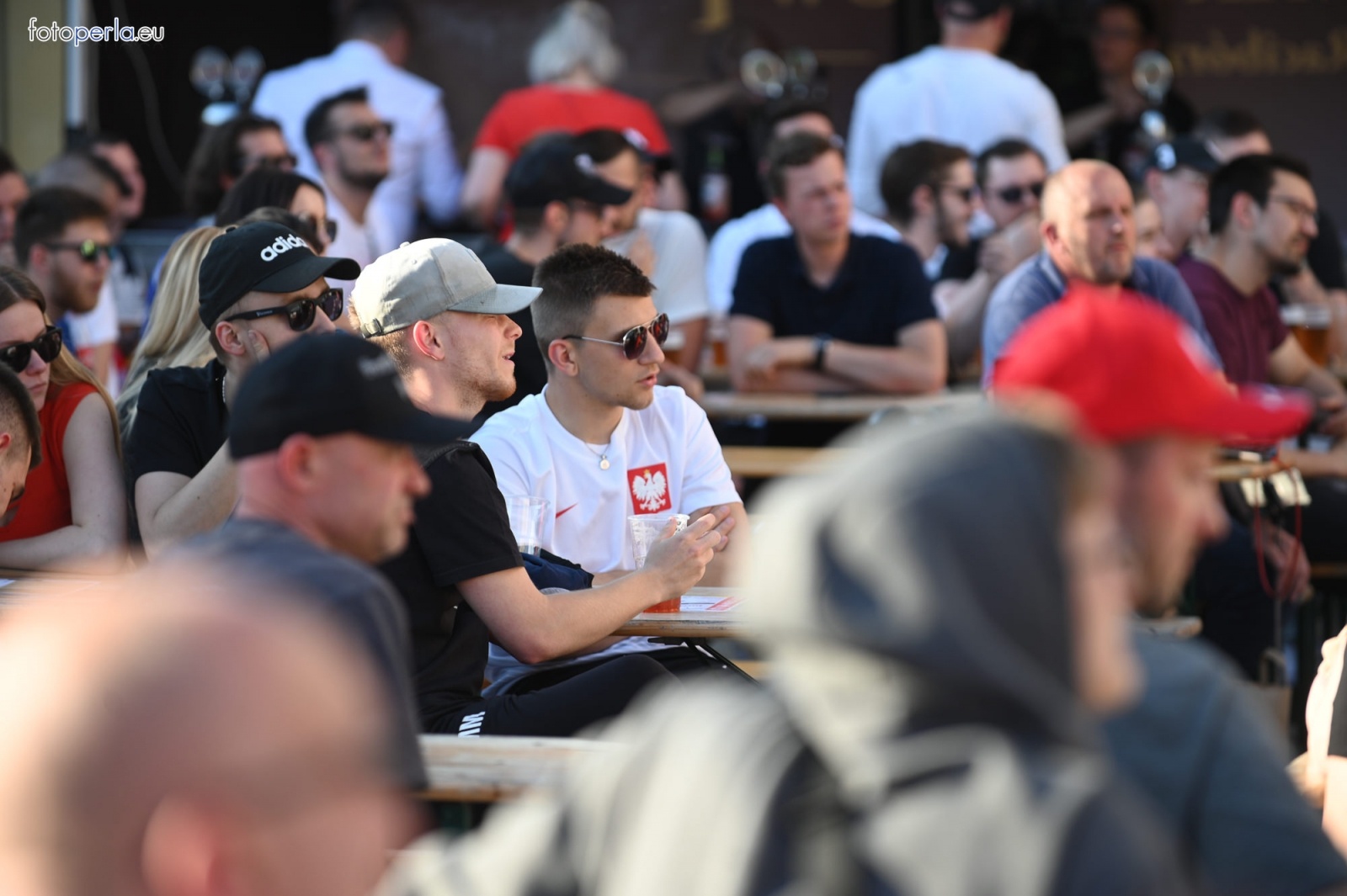 Zdjęcie w galerii na portalu naszraciborz.pl: Raciborskie strefy kibica wzorowe. O wynik nie pytajcie! [FOTO Z DRONA] wiadomości z regionu