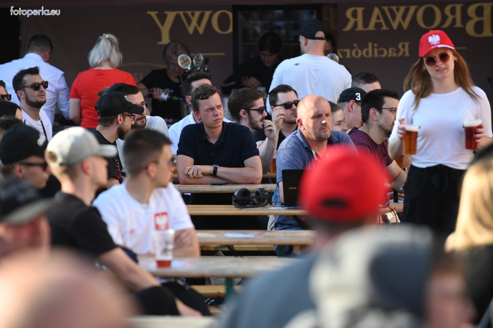 Zdjęcie w galerii na portalu naszraciborz.pl: Raciborskie strefy kibica wzorowe. O wynik nie pytajcie! [FOTO Z DRONA] wiadomości z regionu