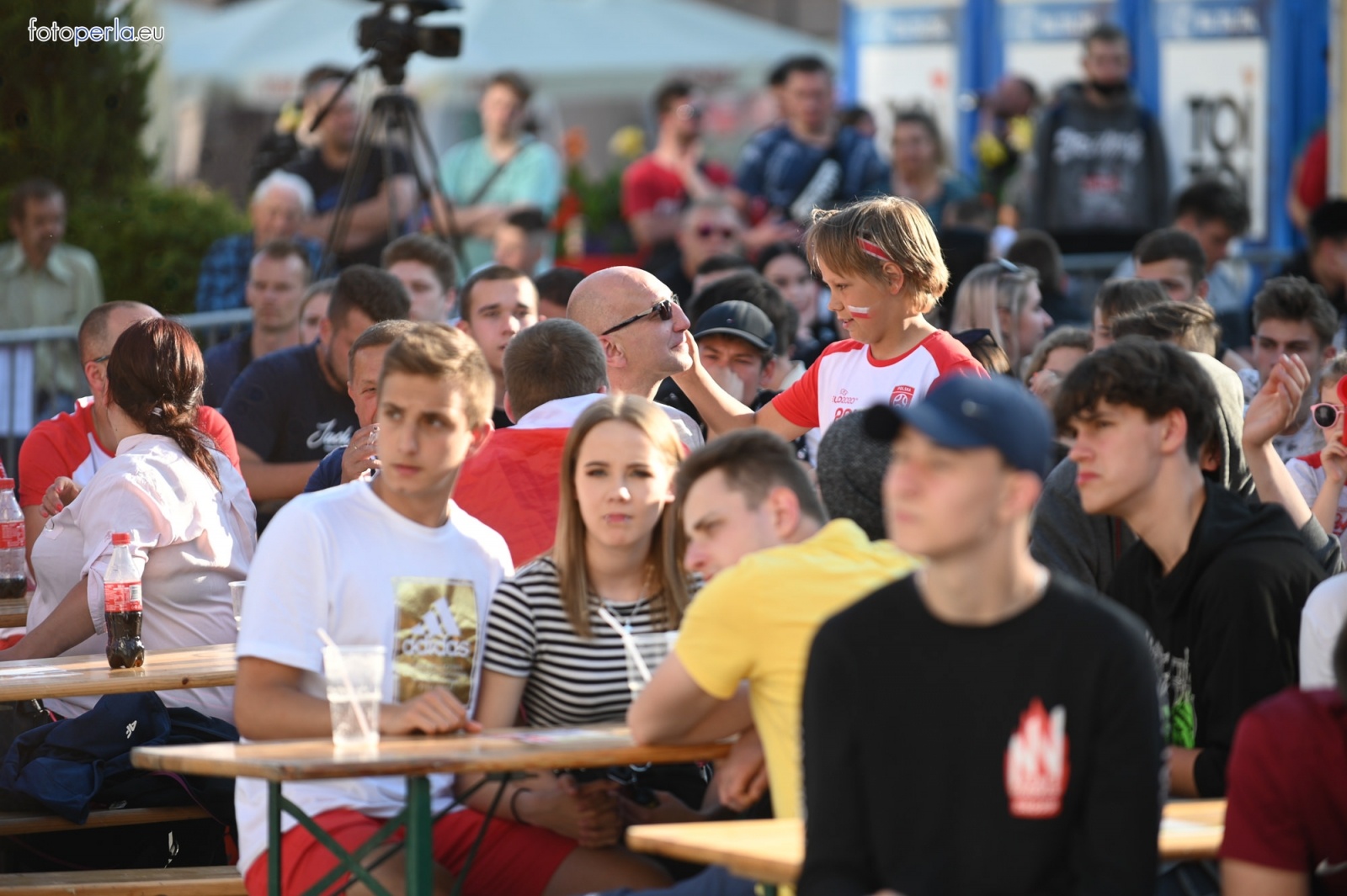 Zdjęcie w galerii na portalu naszraciborz.pl: Raciborskie strefy kibica wzorowe. O wynik nie pytajcie! [FOTO Z DRONA] wiadomości z regionu