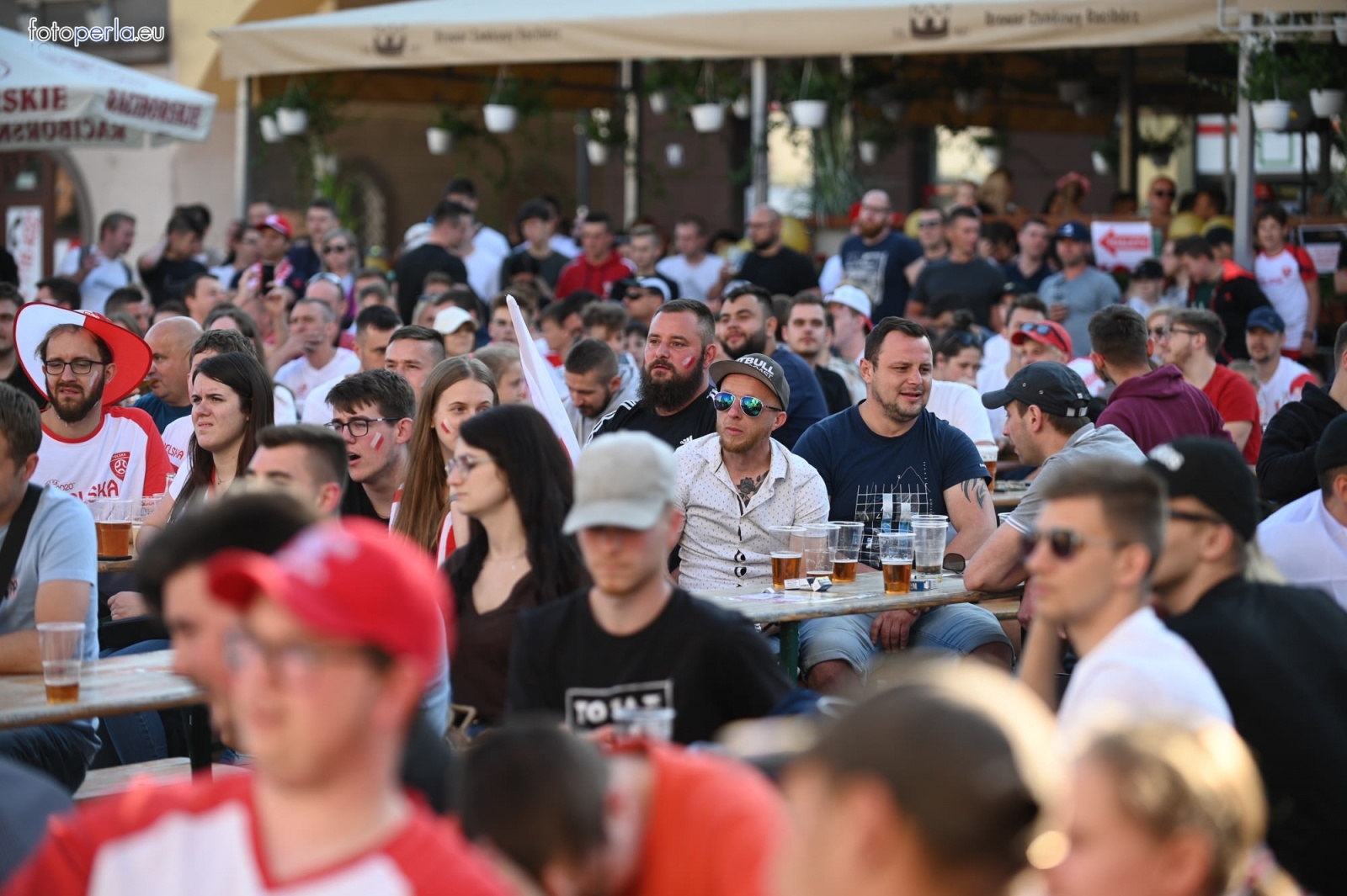 Zdjęcie w galerii na portalu naszraciborz.pl: Raciborskie strefy kibica wzorowe. O wynik nie pytajcie! [FOTO Z DRONA] wiadomości z regionu