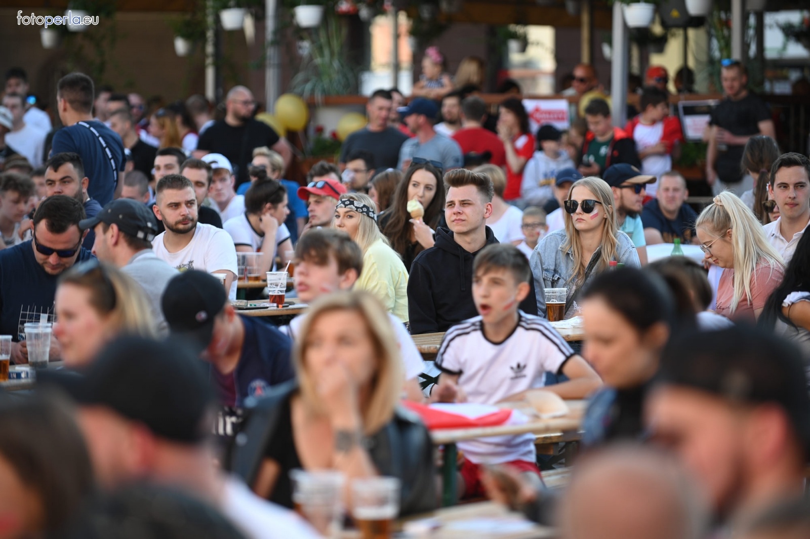 Zdjęcie w galerii na portalu naszraciborz.pl: Raciborskie strefy kibica wzorowe. O wynik nie pytajcie! [FOTO Z DRONA] wiadomości z regionu