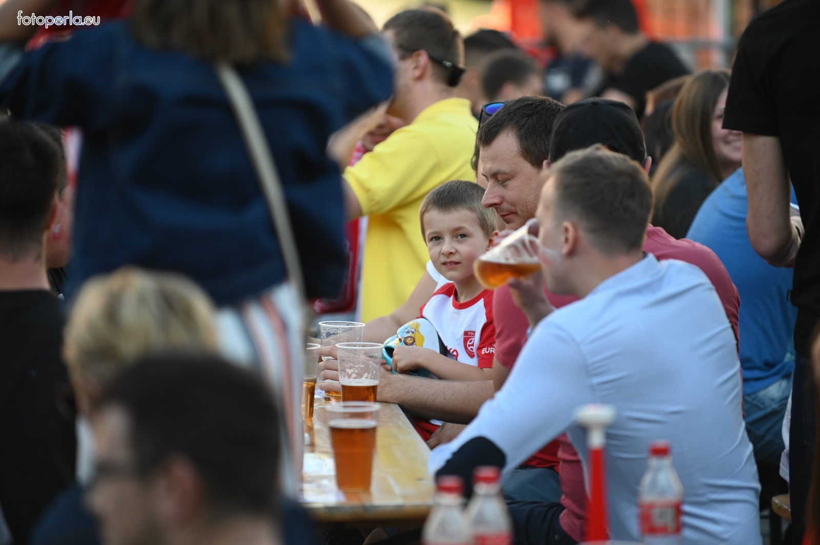 Zdjęcie w galerii na portalu naszraciborz.pl: Raciborskie strefy kibica wzorowe. O wynik nie pytajcie! [FOTO Z DRONA] wiadomości z regionu