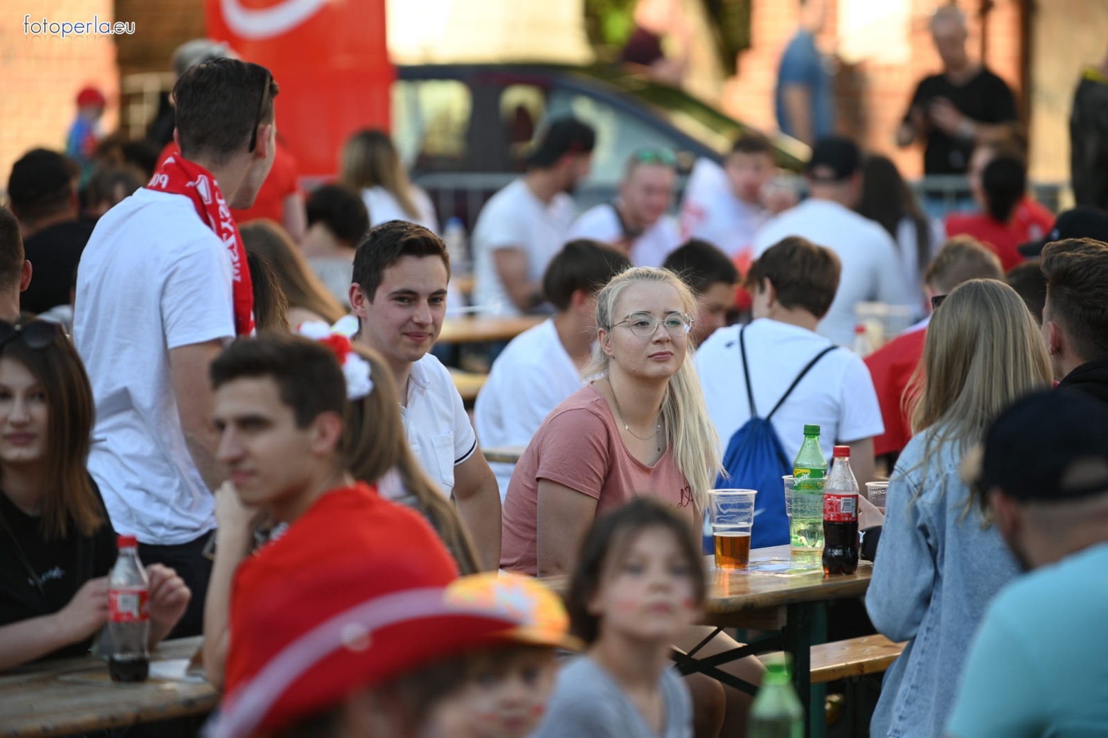 Zdjęcie w galerii na portalu naszraciborz.pl: Raciborskie strefy kibica wzorowe. O wynik nie pytajcie! [FOTO Z DRONA] wiadomości z regionu