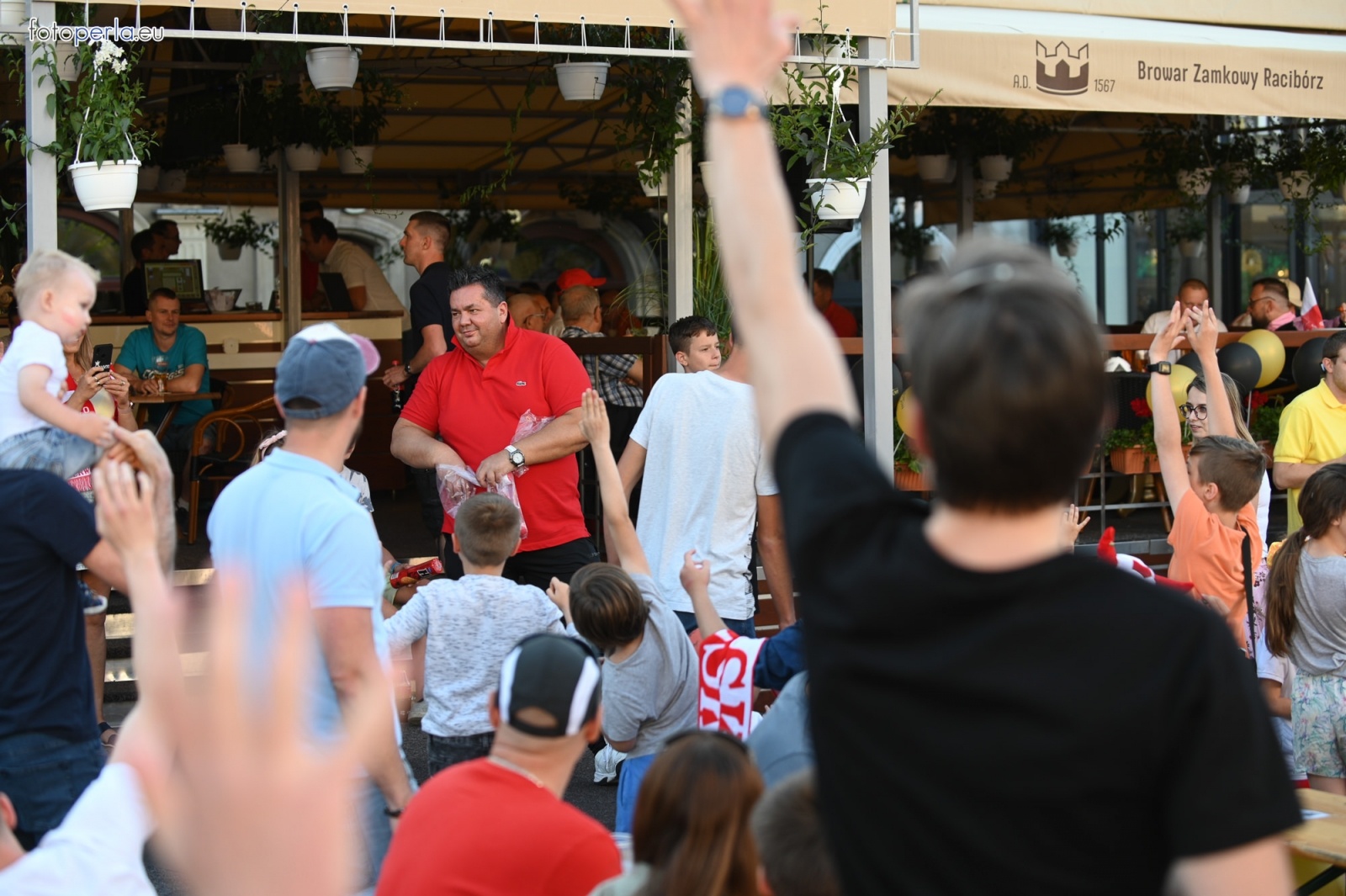 Zdjęcie w galerii na portalu naszraciborz.pl: Raciborskie strefy kibica wzorowe. O wynik nie pytajcie! [FOTO Z DRONA] wiadomości z regionu