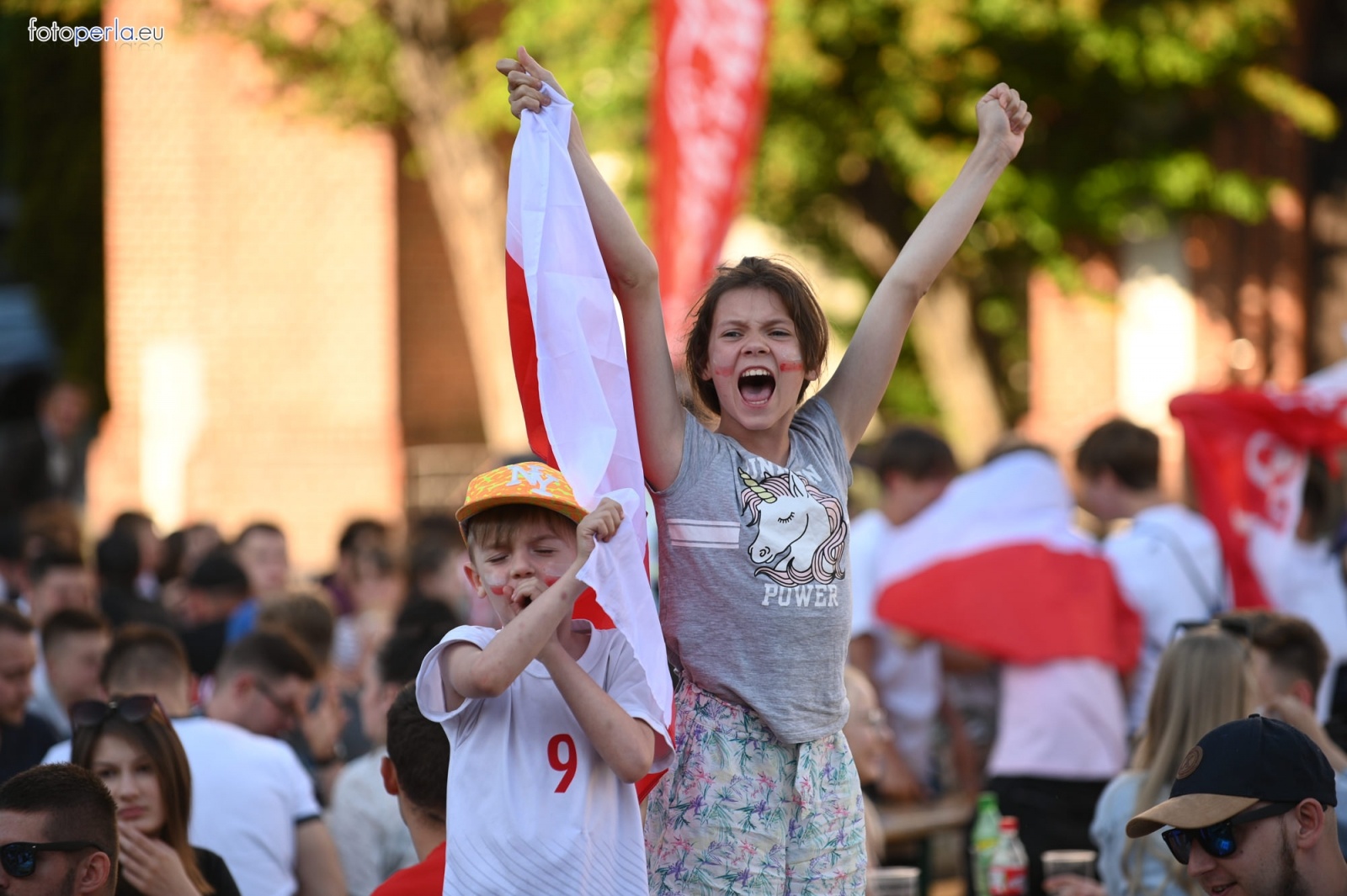 Zdjęcie w galerii na portalu naszraciborz.pl: Raciborskie strefy kibica wzorowe. O wynik nie pytajcie! [FOTO Z DRONA] wiadomości z regionu
