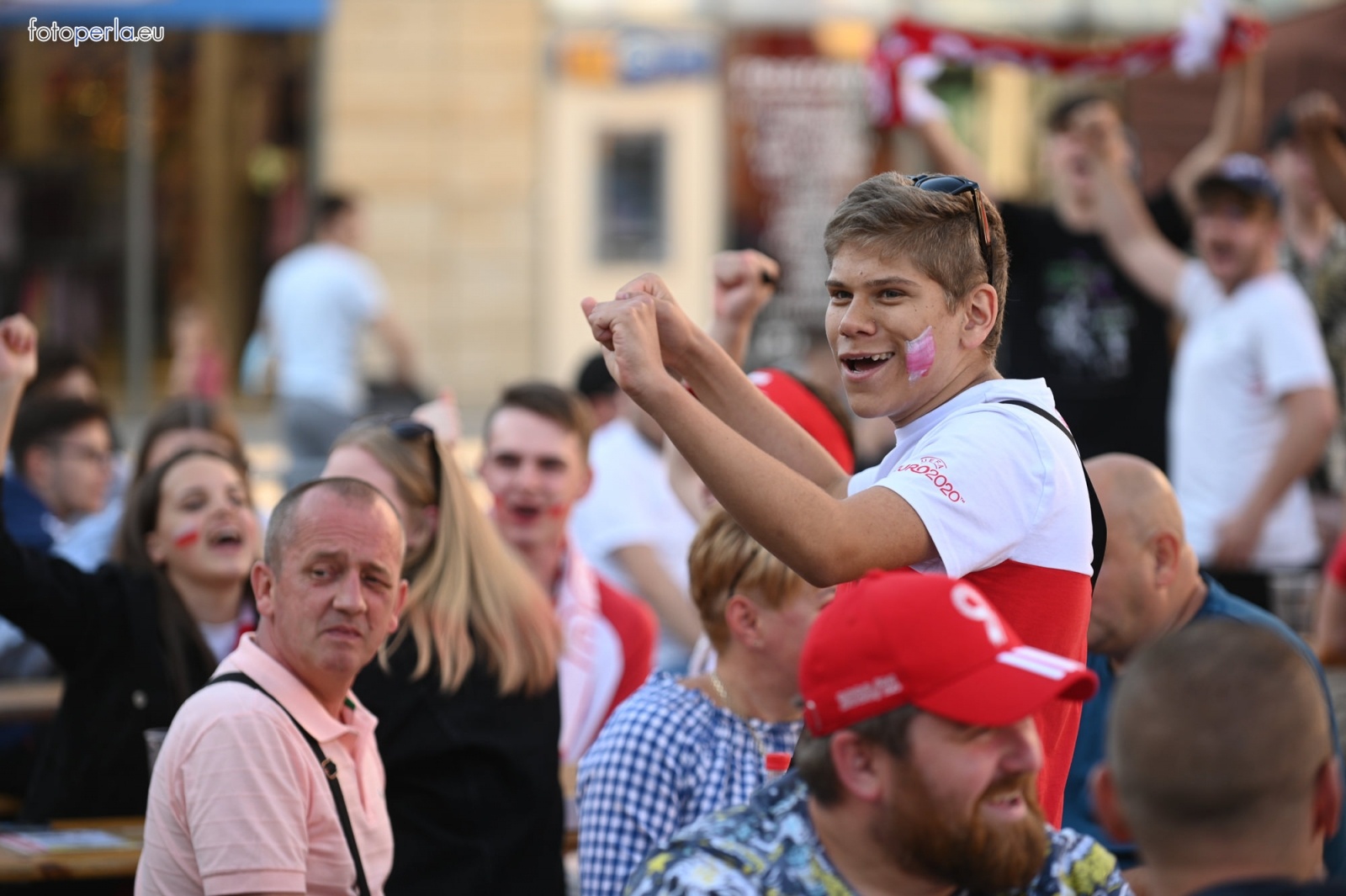 Zdjęcie w galerii na portalu naszraciborz.pl: Raciborskie strefy kibica wzorowe. O wynik nie pytajcie! [FOTO Z DRONA] wiadomości z regionu