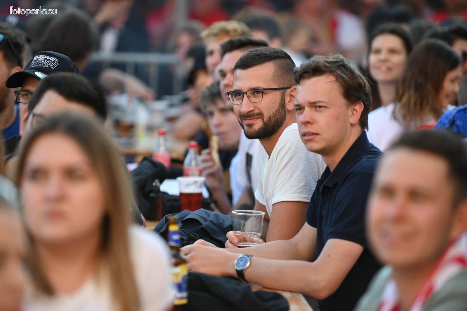 Zdjęcie w galerii na portalu naszraciborz.pl: Raciborskie strefy kibica wzorowe. O wynik nie pytajcie! [FOTO Z DRONA] wiadomości z regionu