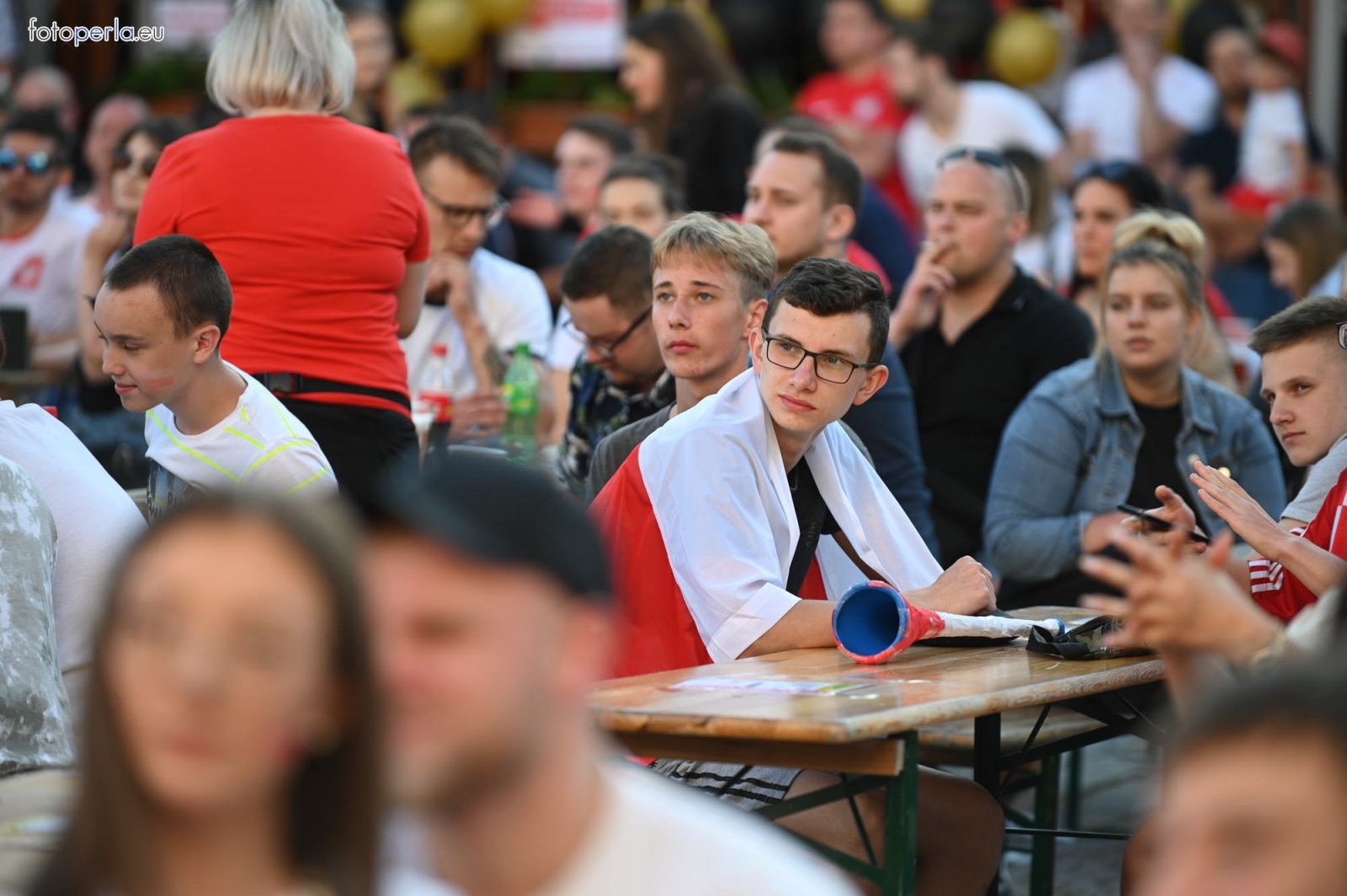 Zdjęcie w galerii na portalu naszraciborz.pl: Raciborskie strefy kibica wzorowe. O wynik nie pytajcie! [FOTO Z DRONA] wiadomości z regionu