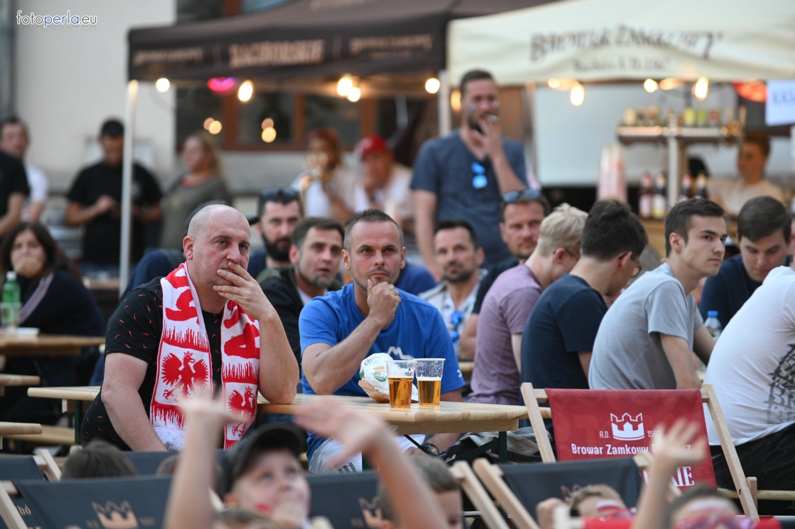 Zdjęcie w galerii na portalu naszraciborz.pl: Raciborskie strefy kibica wzorowe. O wynik nie pytajcie! [FOTO Z DRONA] wiadomości z regionu