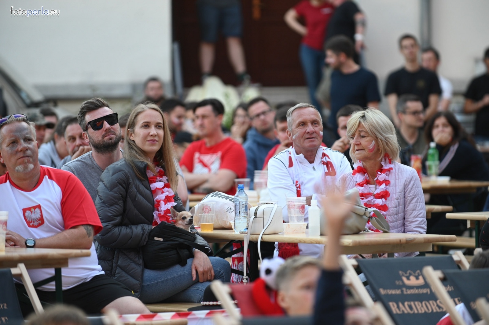 Zdjęcie w galerii na portalu naszraciborz.pl: Raciborskie strefy kibica wzorowe. O wynik nie pytajcie! [FOTO Z DRONA] wiadomości z regionu