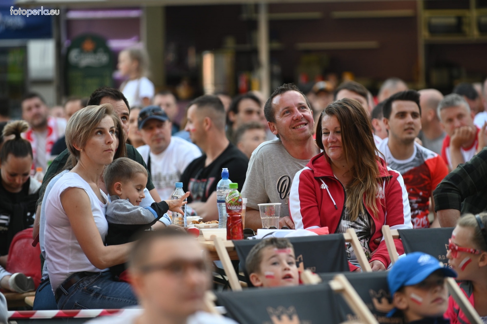 Zdjęcie w galerii na portalu naszraciborz.pl: Raciborskie strefy kibica wzorowe. O wynik nie pytajcie! [FOTO Z DRONA] wiadomości z regionu