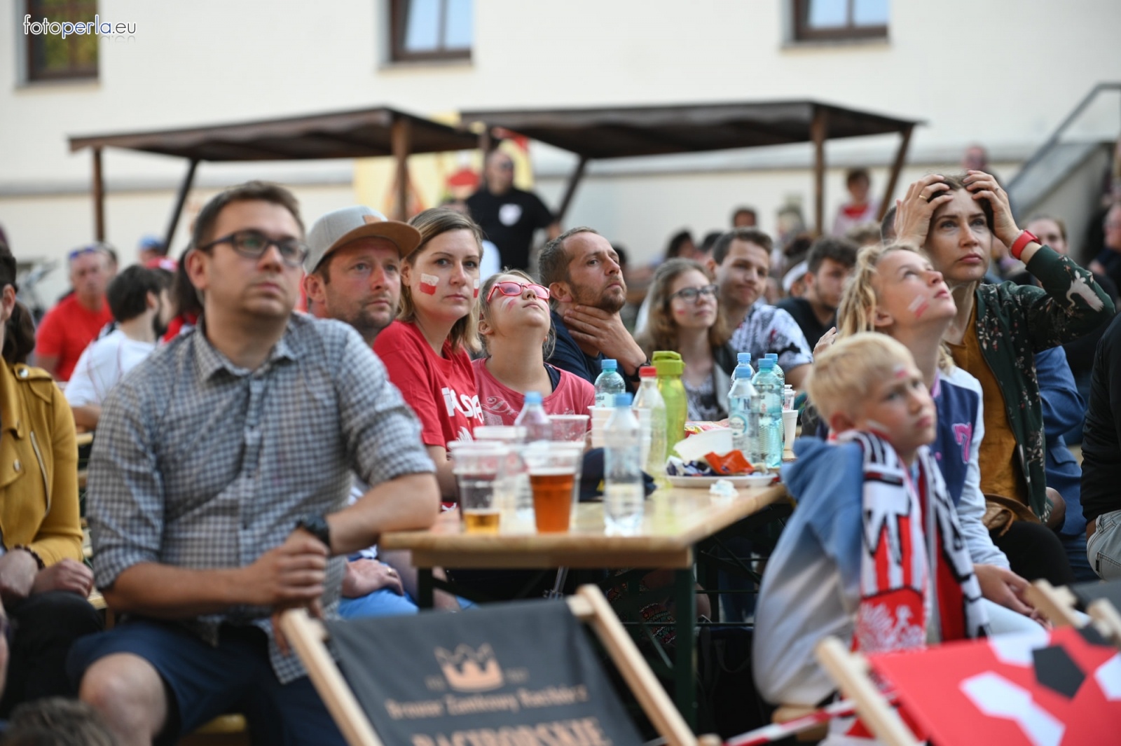 Zdjęcie w galerii na portalu naszraciborz.pl: Raciborskie strefy kibica wzorowe. O wynik nie pytajcie! [FOTO Z DRONA] wiadomości z regionu